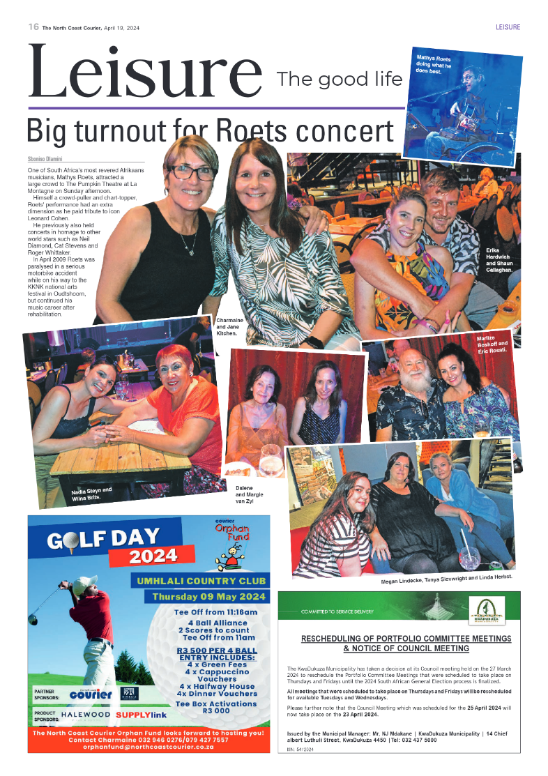 The North Coast Courier 19 April 2024 page 16