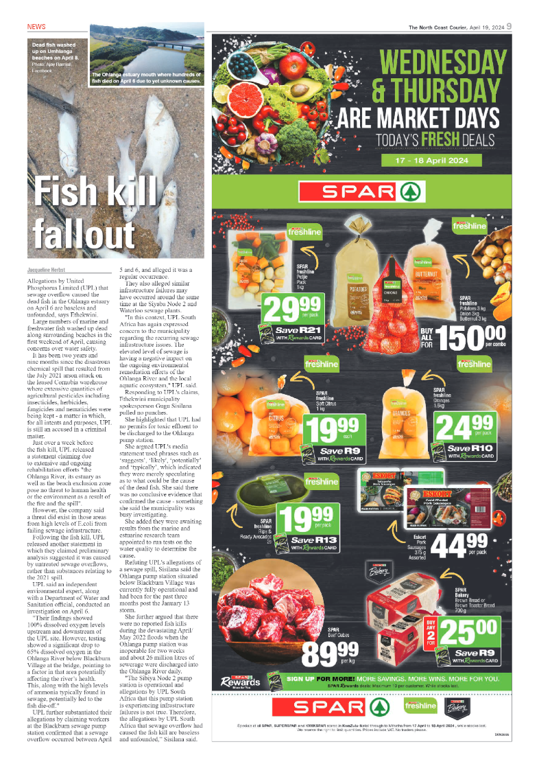 The North Coast Courier 19 April 2024 page 9