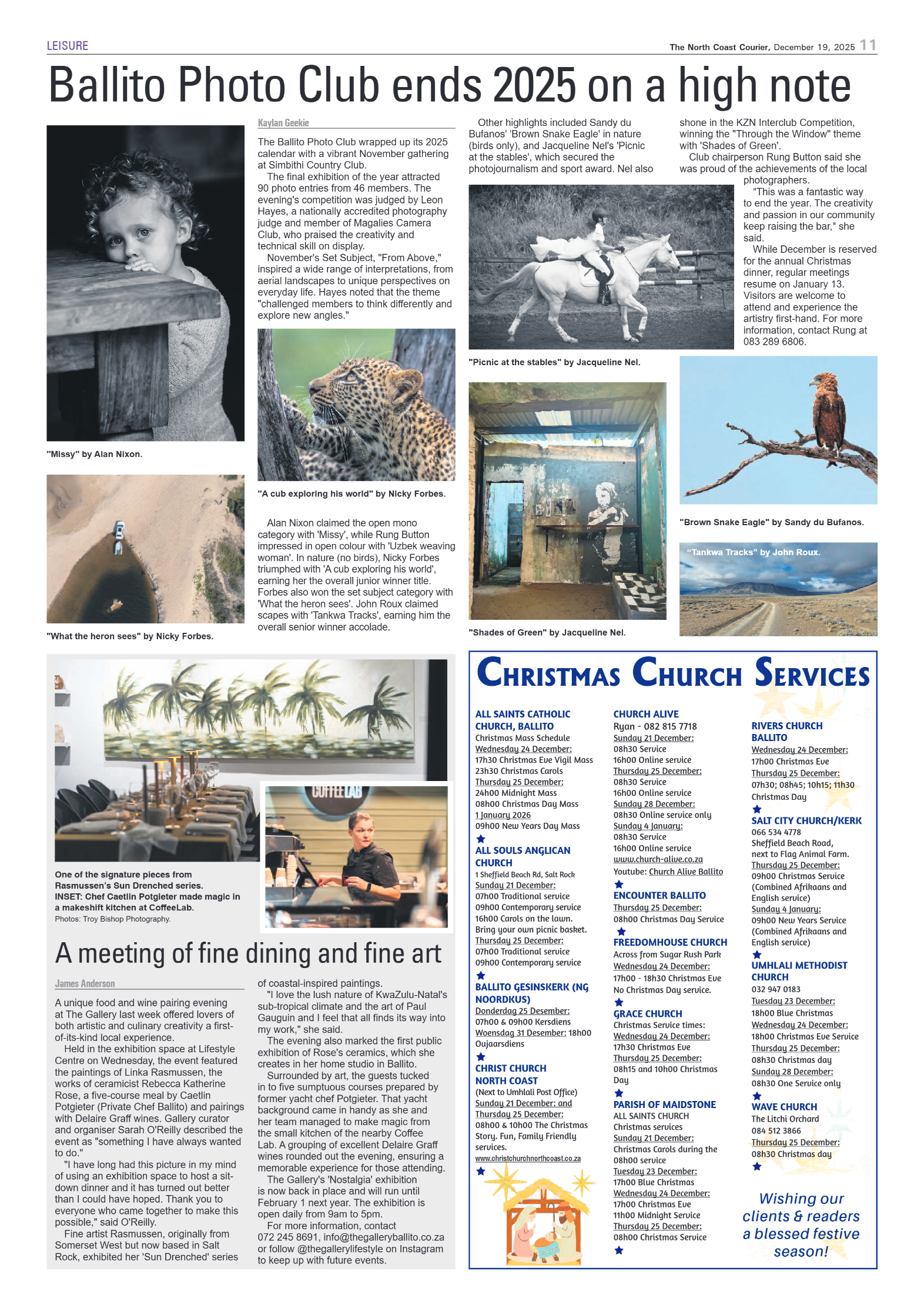 The North Coast Courier – 19 December 2025 page 11