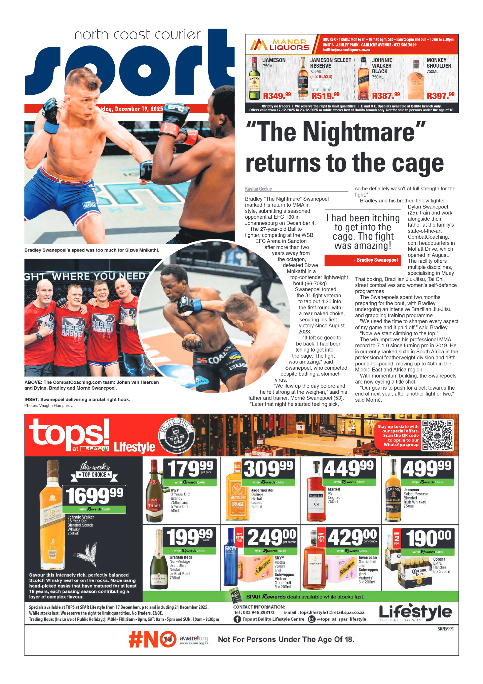 The North Coast Courier – 19 December 2025 page 16
