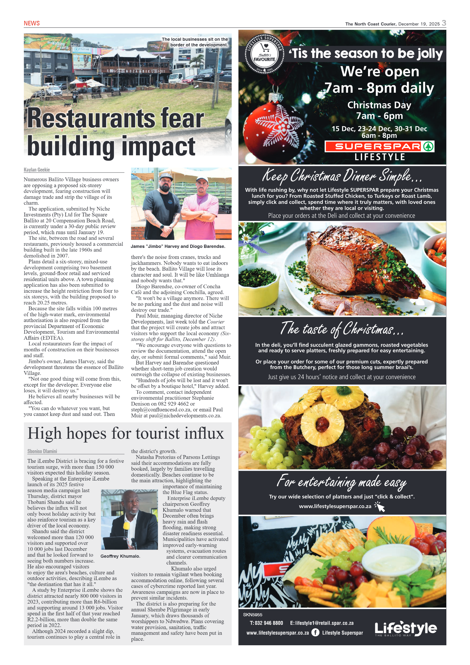 The North Coast Courier – 19 December 2025 page 3