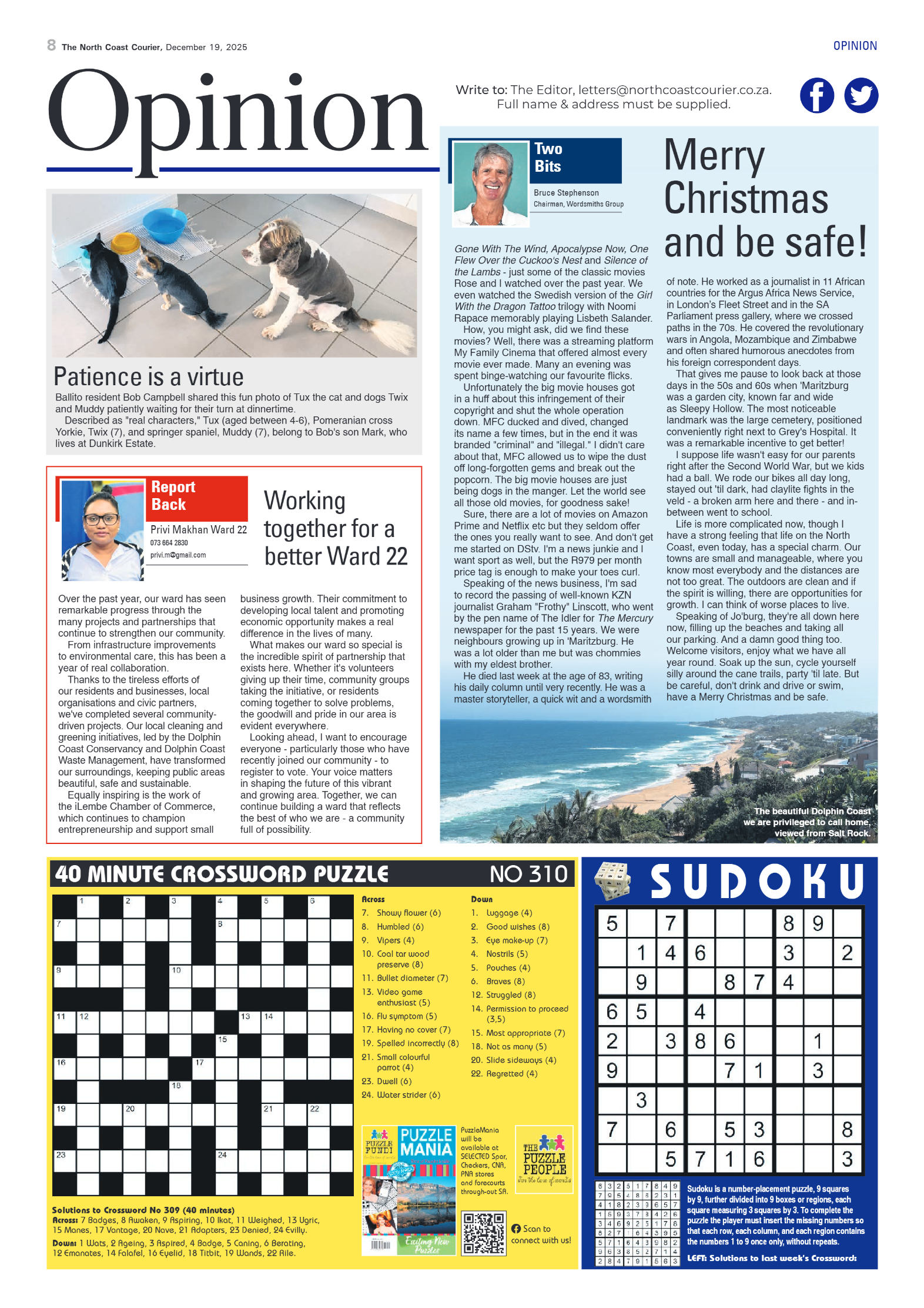 The North Coast Courier – 19 December 2025 page 8