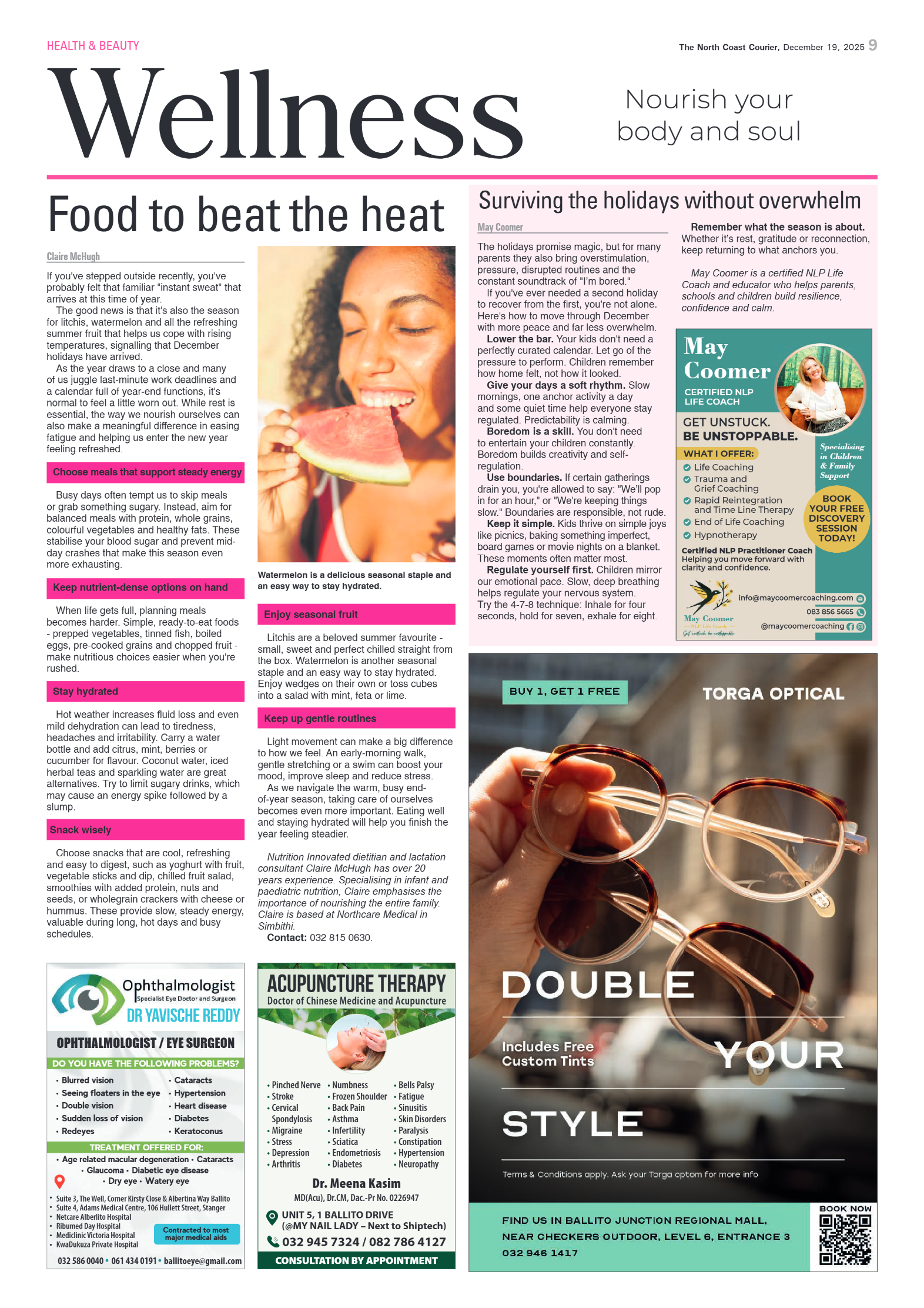 The North Coast Courier – 19 December 2025 page 9