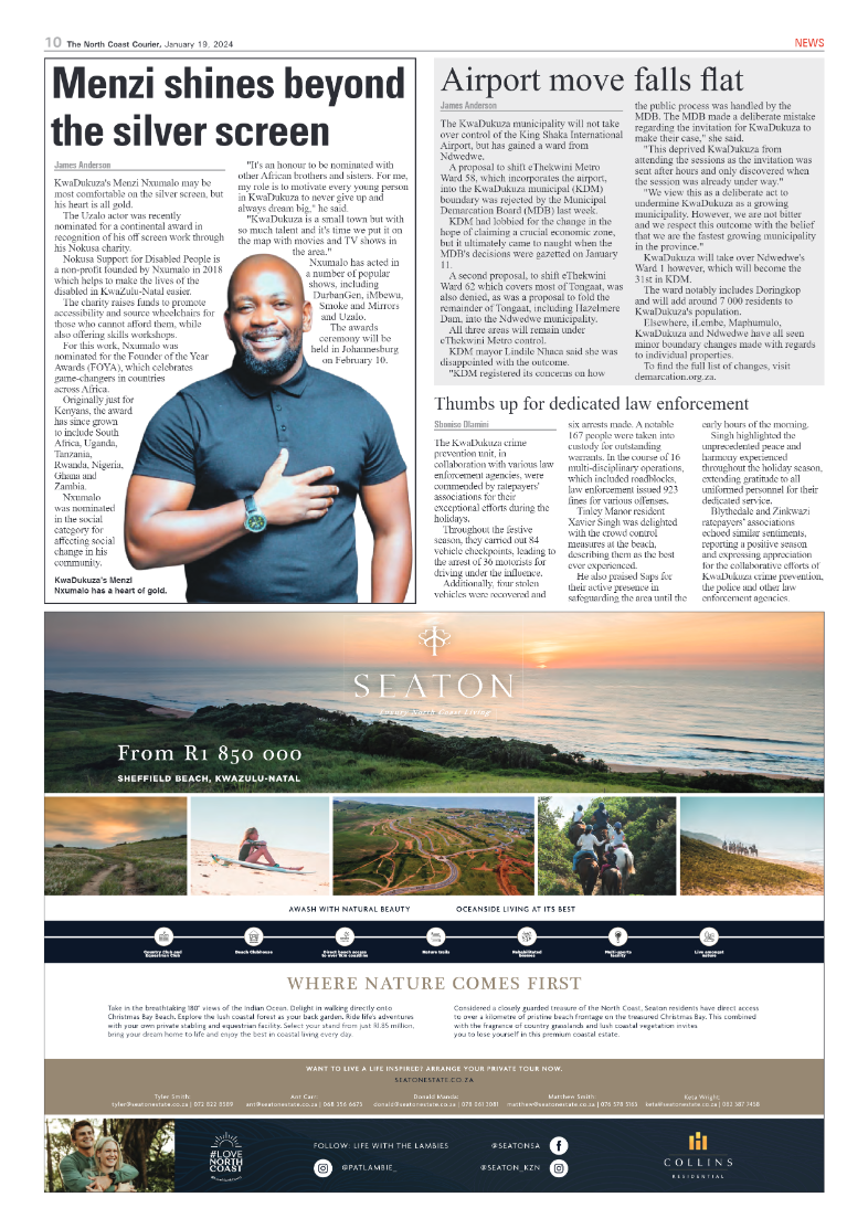 The North Coast Courier 19 January 2024 page 10