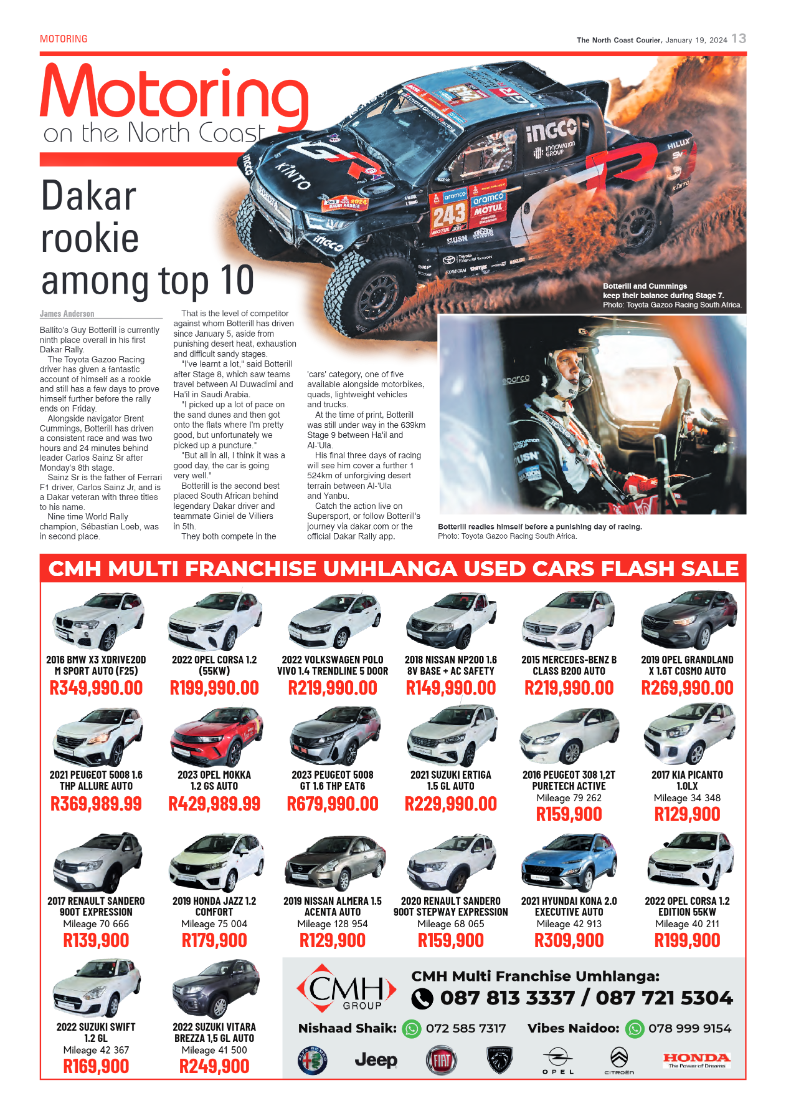 The North Coast Courier 19 January 2024 page 13