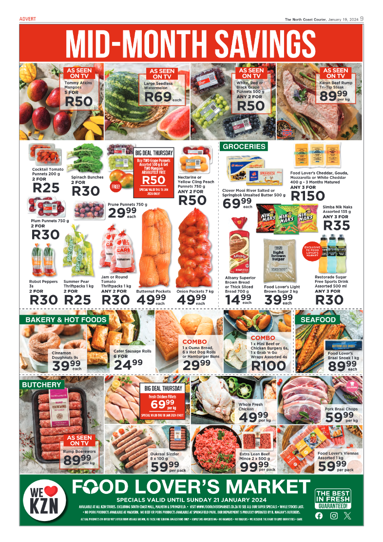 The North Coast Courier 19 January 2024 page 9