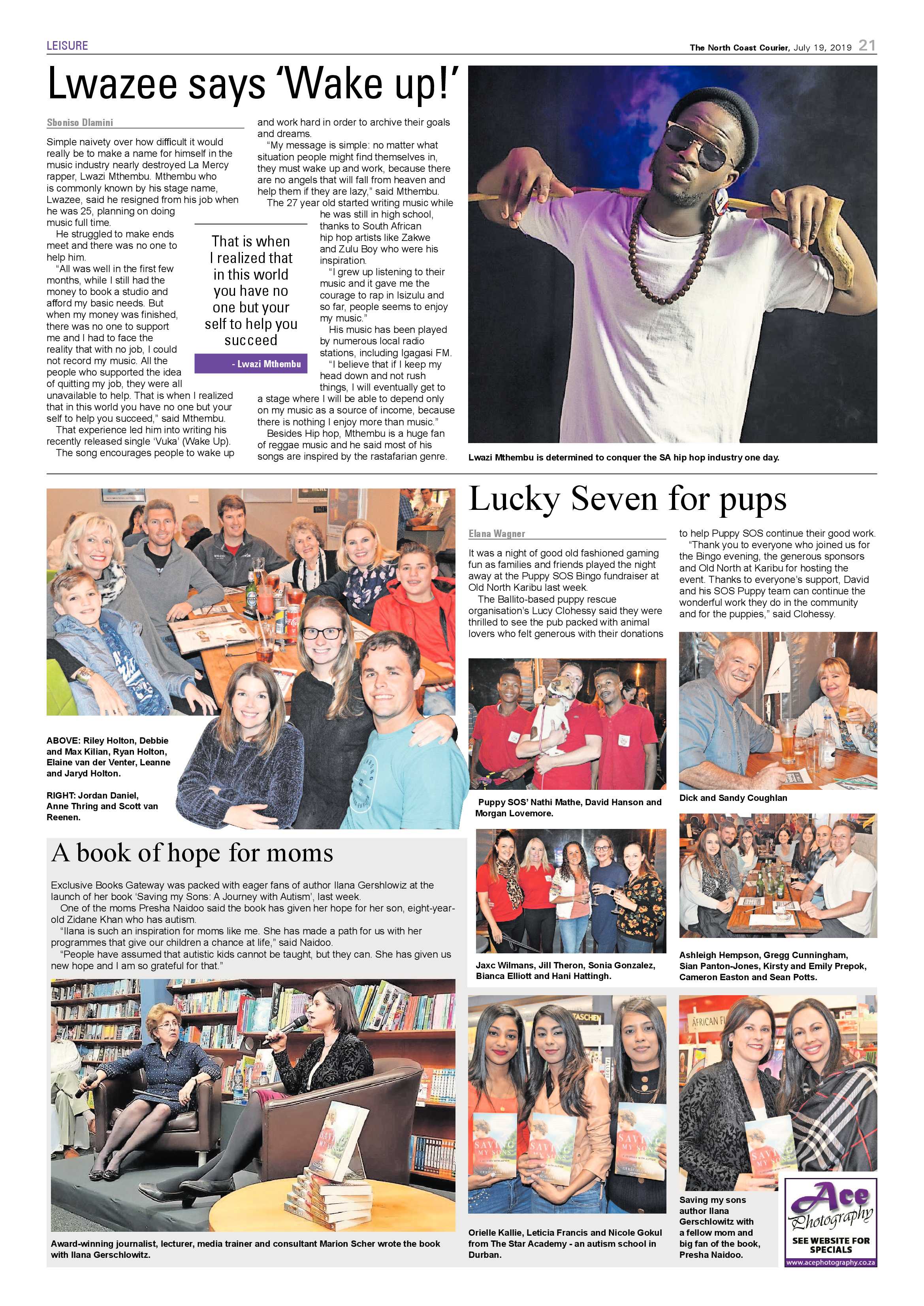 The North Coast Courier 19 July 2019 page 21