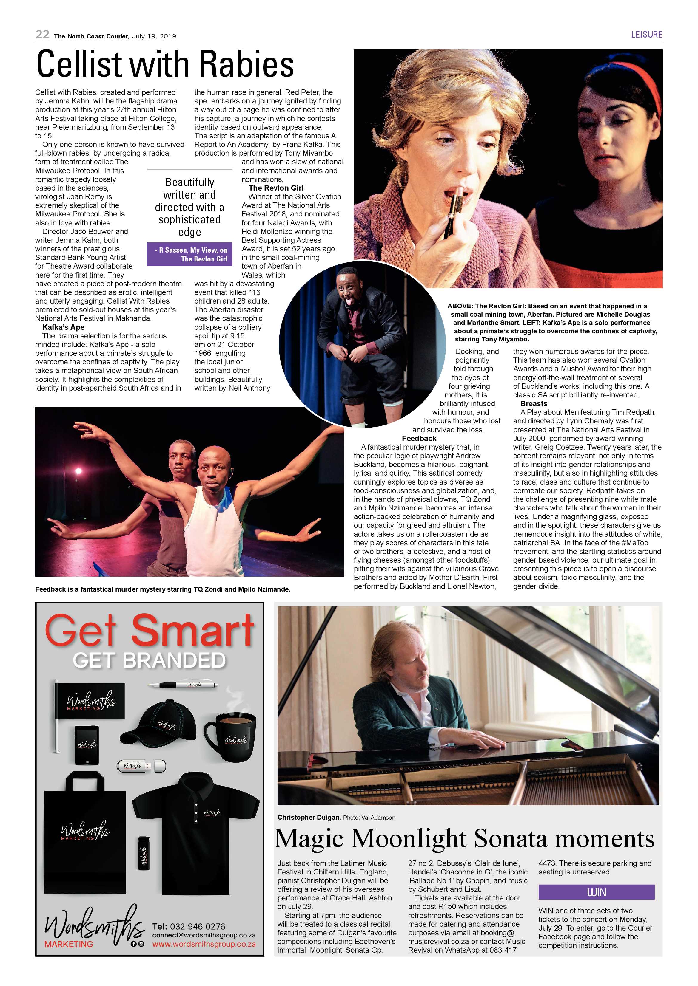 The North Coast Courier 19 July 2019 page 22