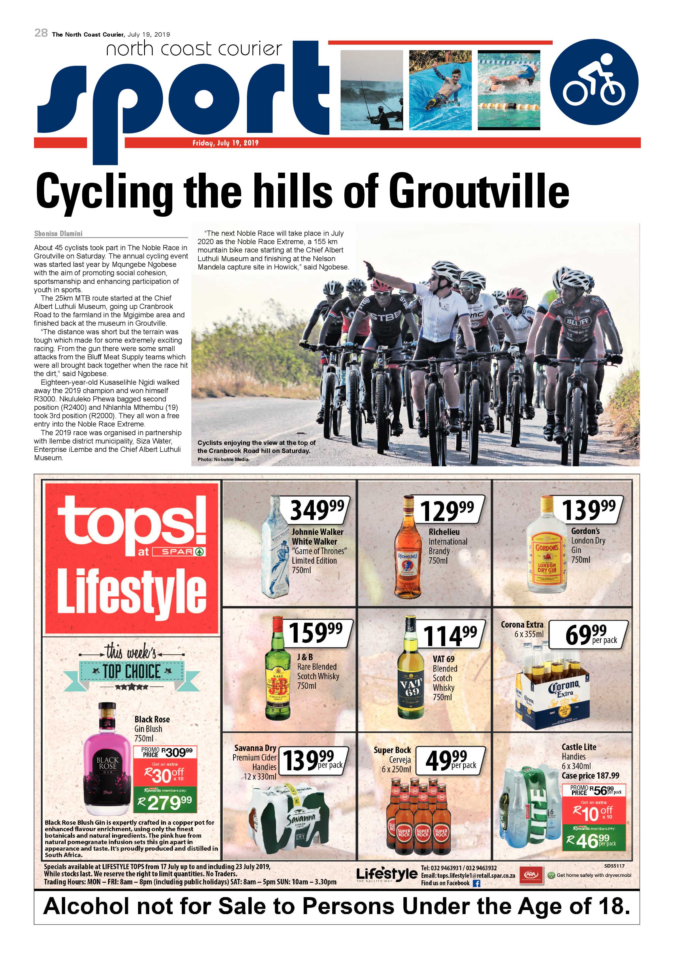 The North Coast Courier 19 July 2019 page 28