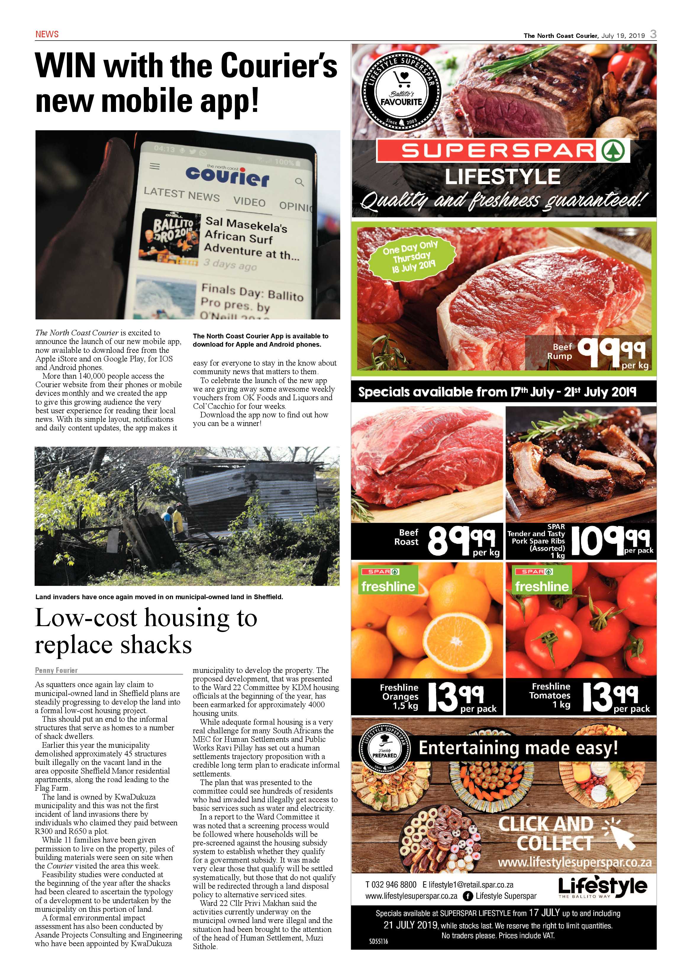 The North Coast Courier 19 July 2019 page 3