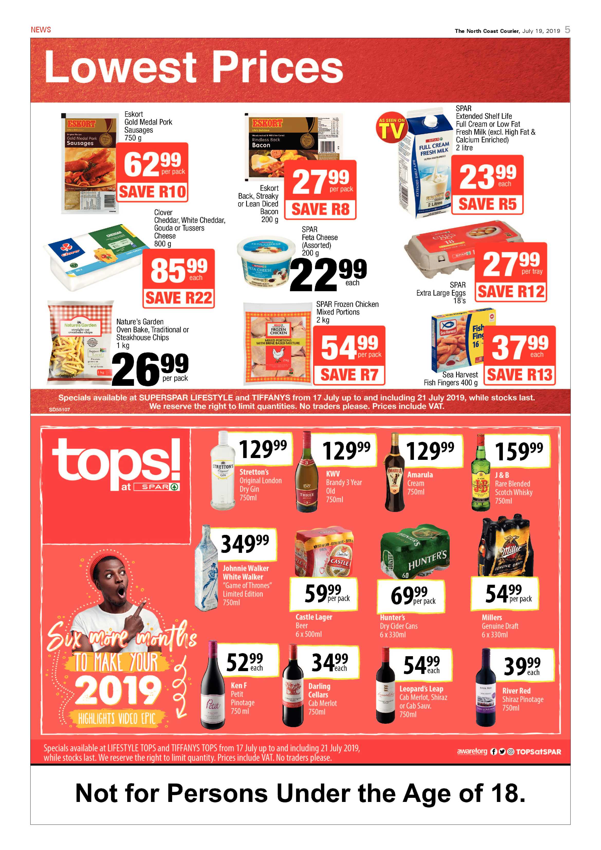 The North Coast Courier 19 July 2019 page 5
