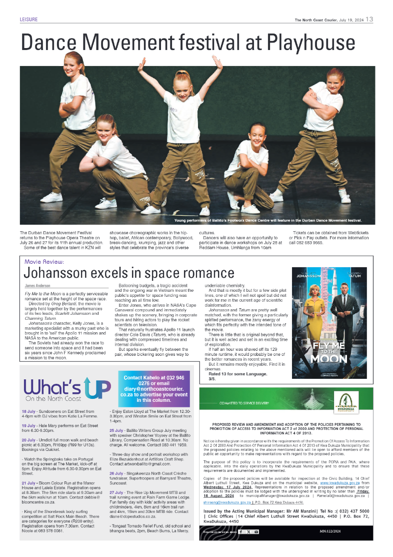 The North Coast Courier – 19 July 2024 page 13