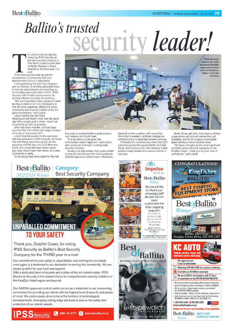 The North Coast Courier – 19 July 2024 page 29