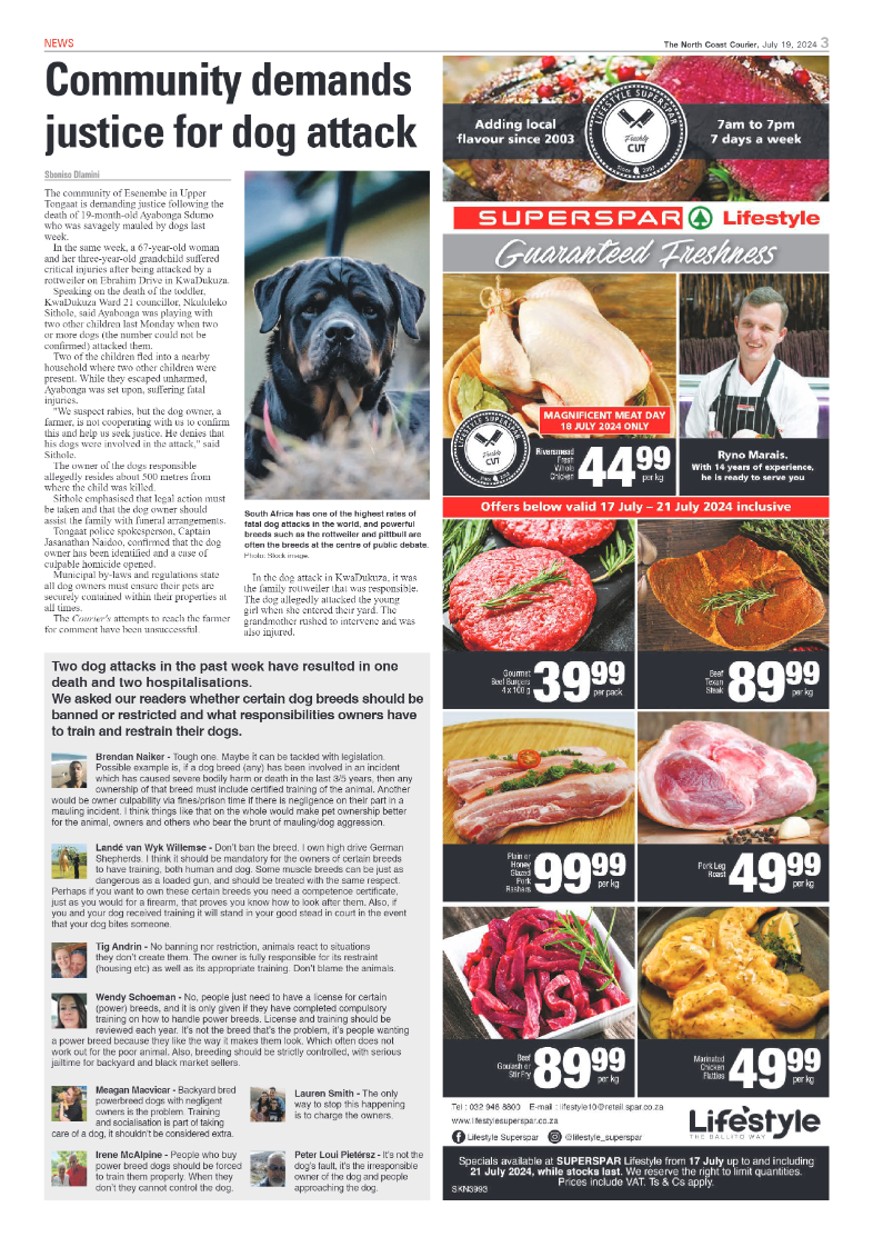 The North Coast Courier – 19 July 2024 page 3