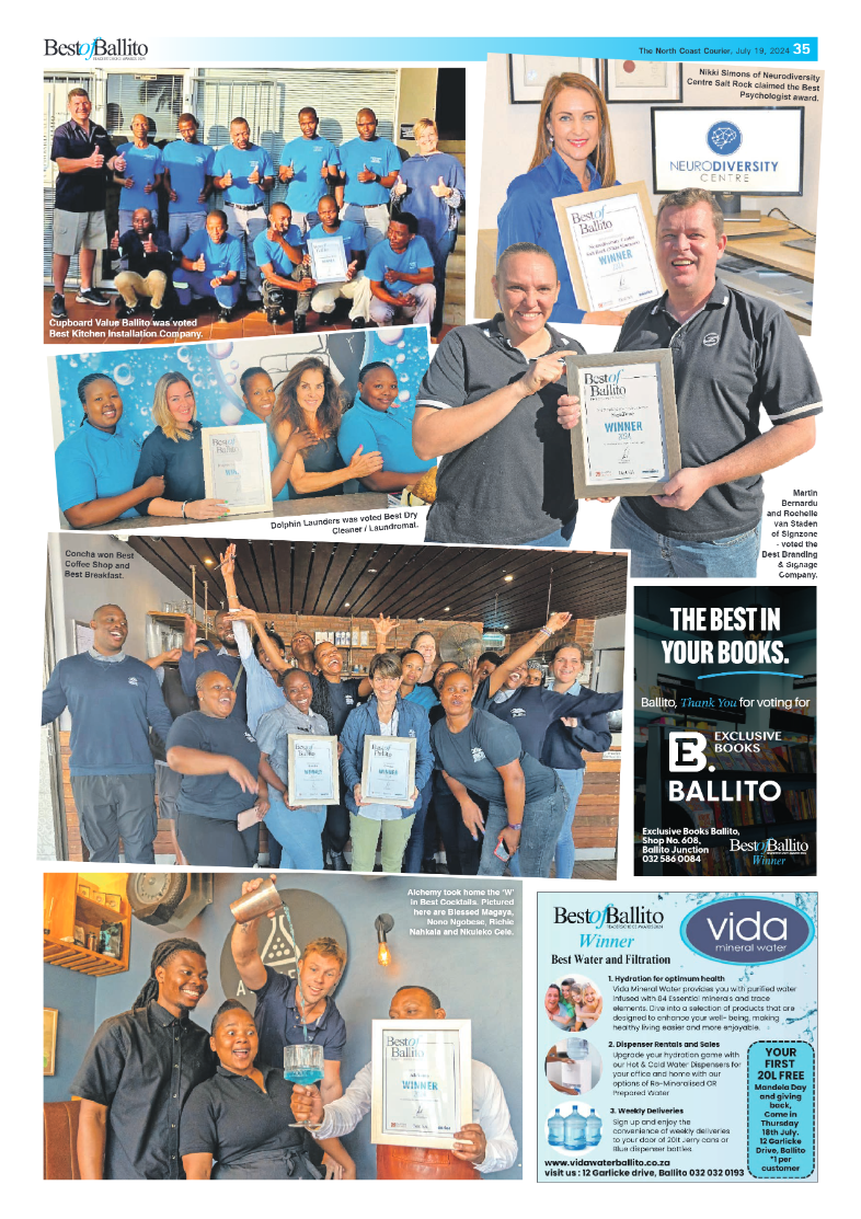 The North Coast Courier – 19 July 2024 page 35