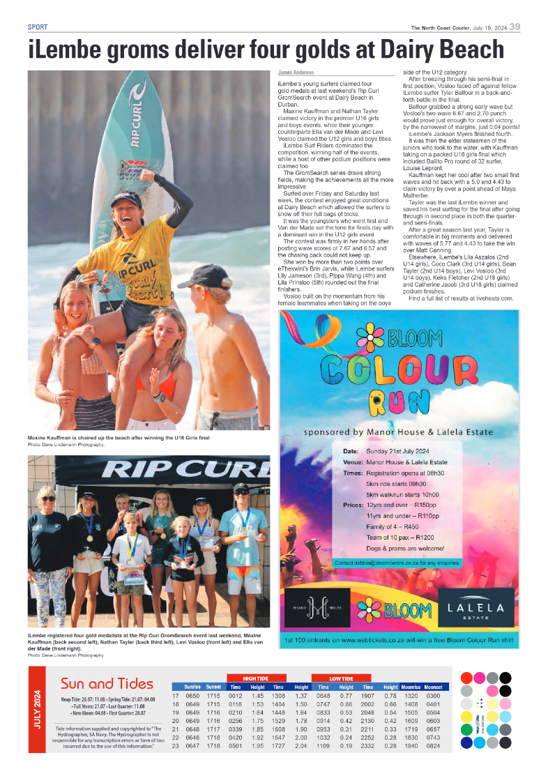 The North Coast Courier – 19 July 2024 page 39