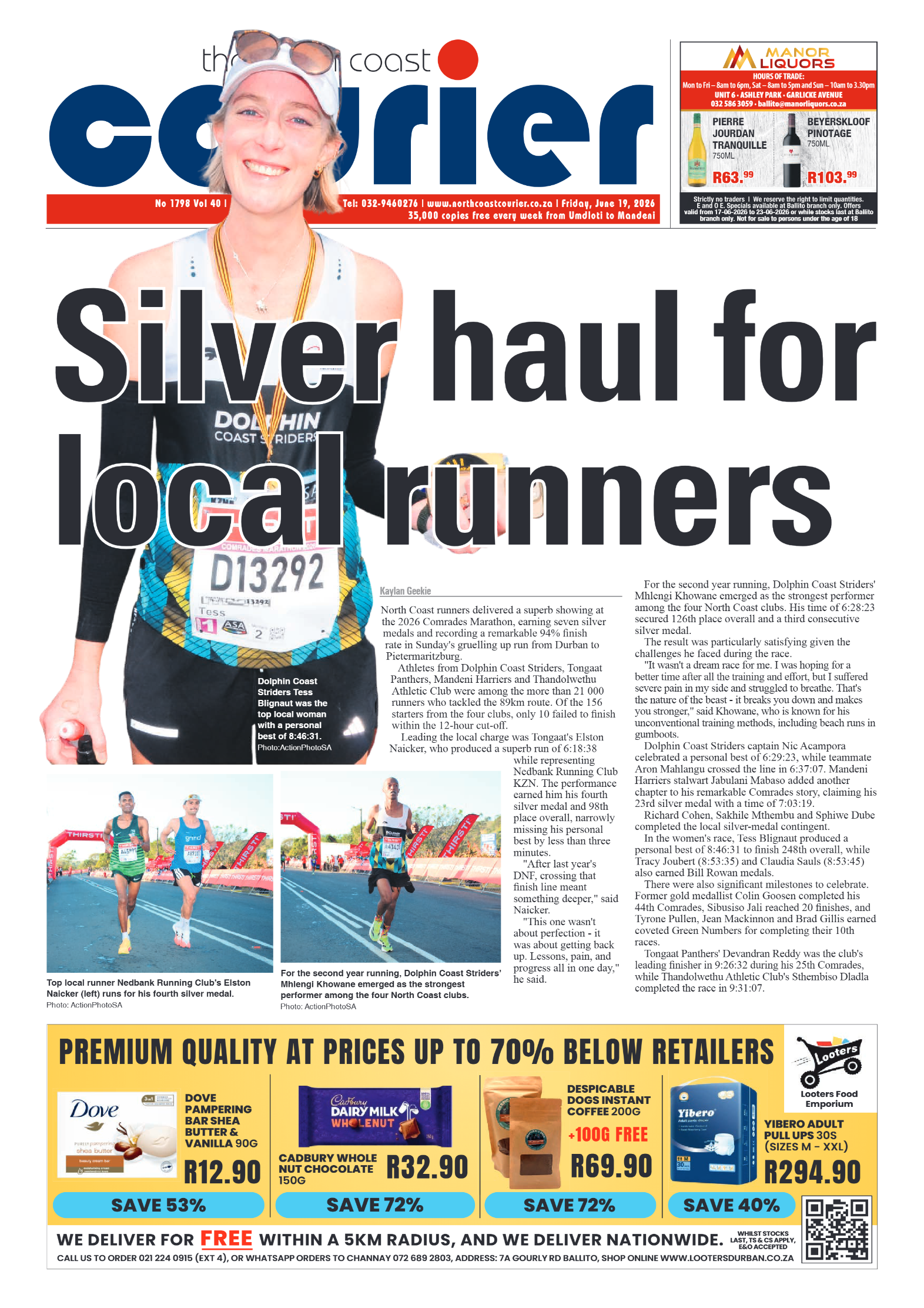 The North Coast Courier – 19 June 2026 page 1