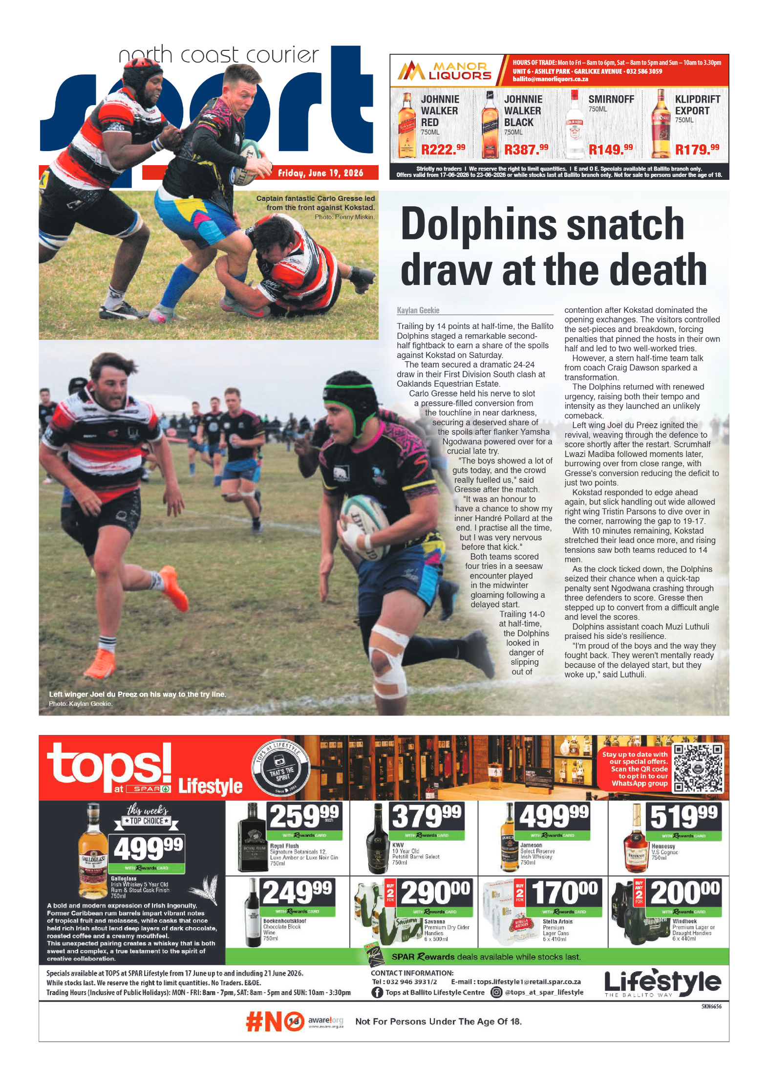 The North Coast Courier – 19 June 2026 page 12
