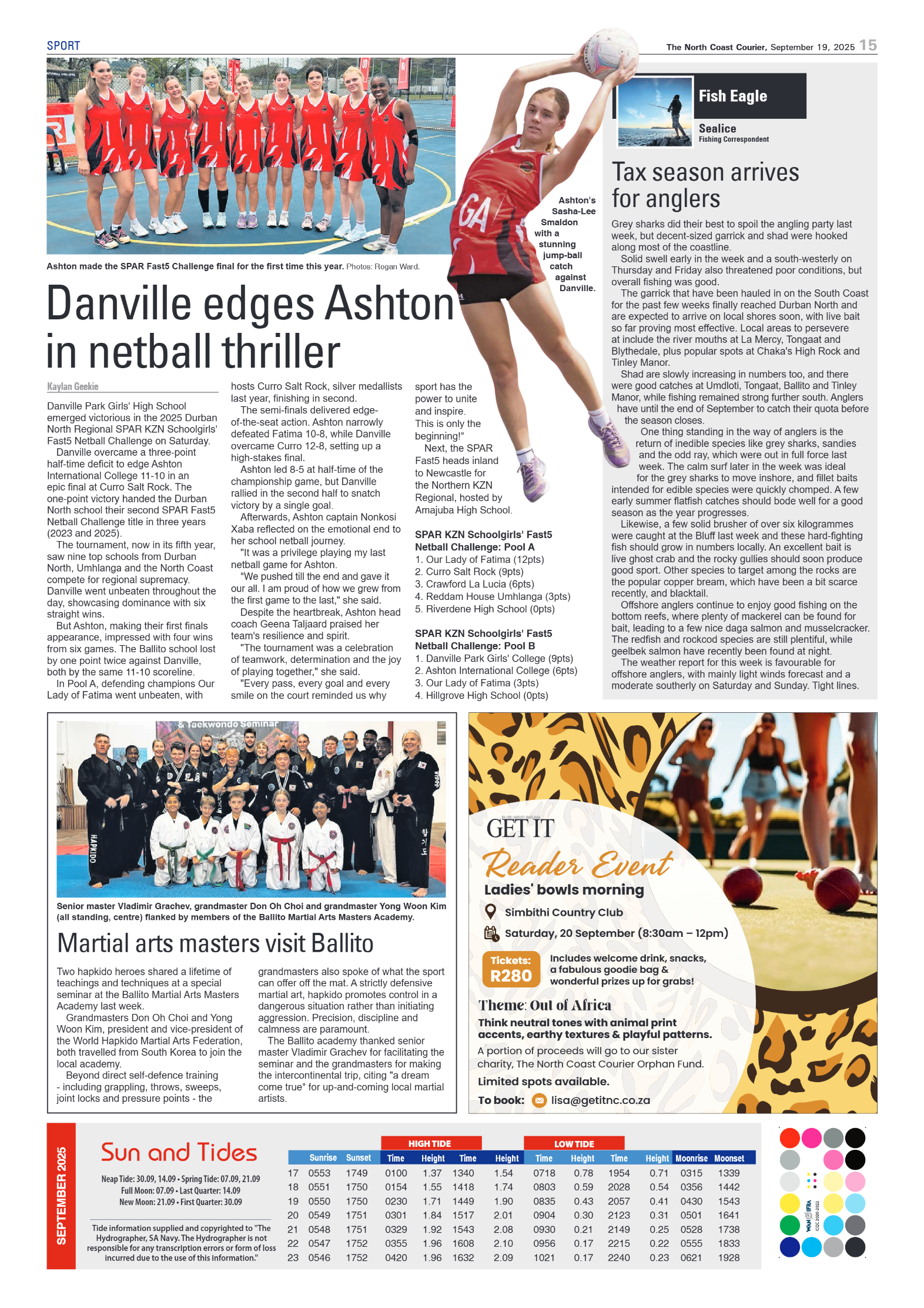 The North Coast Courier – 19 September 2025 page 15