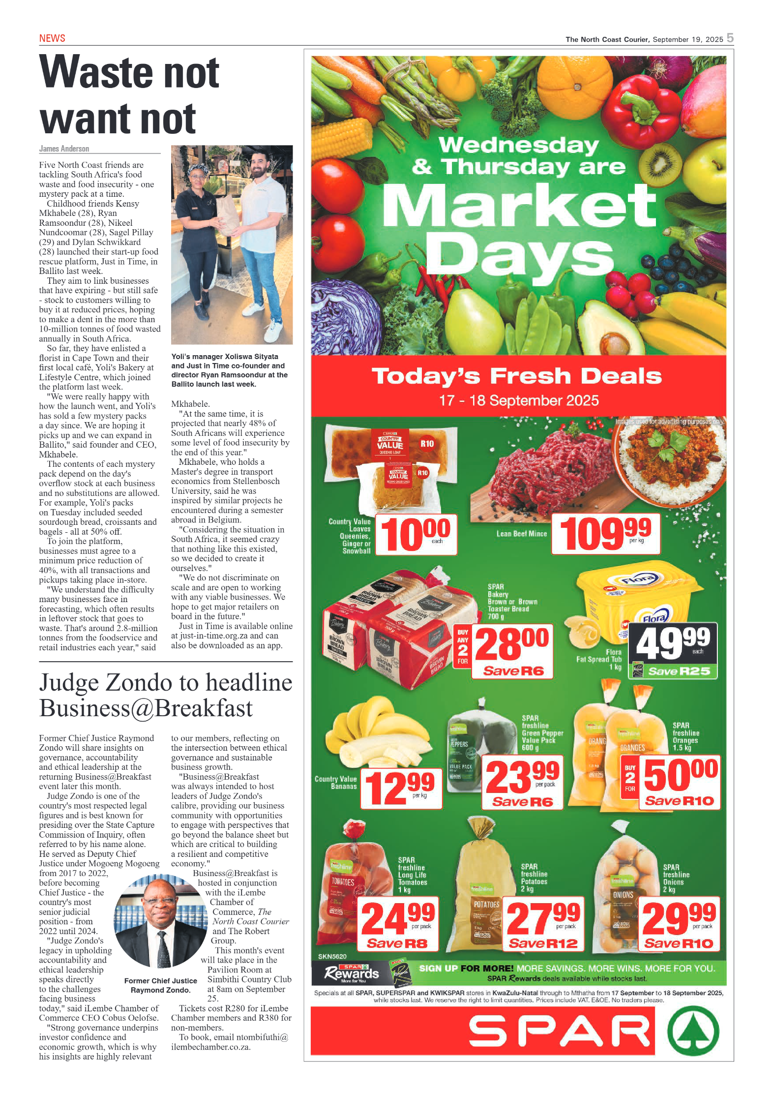 The North Coast Courier – 19 September 2025 page 5