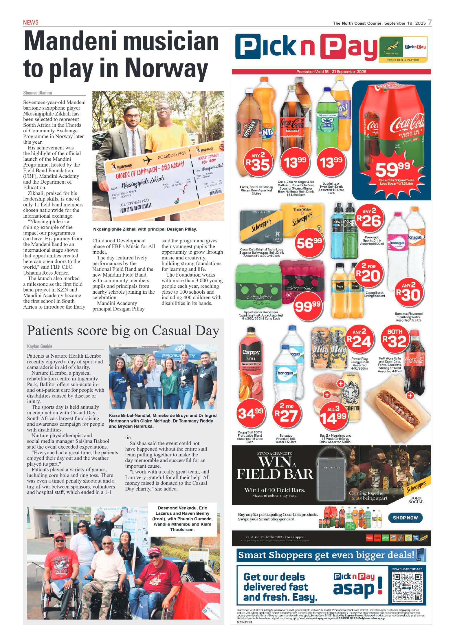 The North Coast Courier – 19 September 2025 page 7