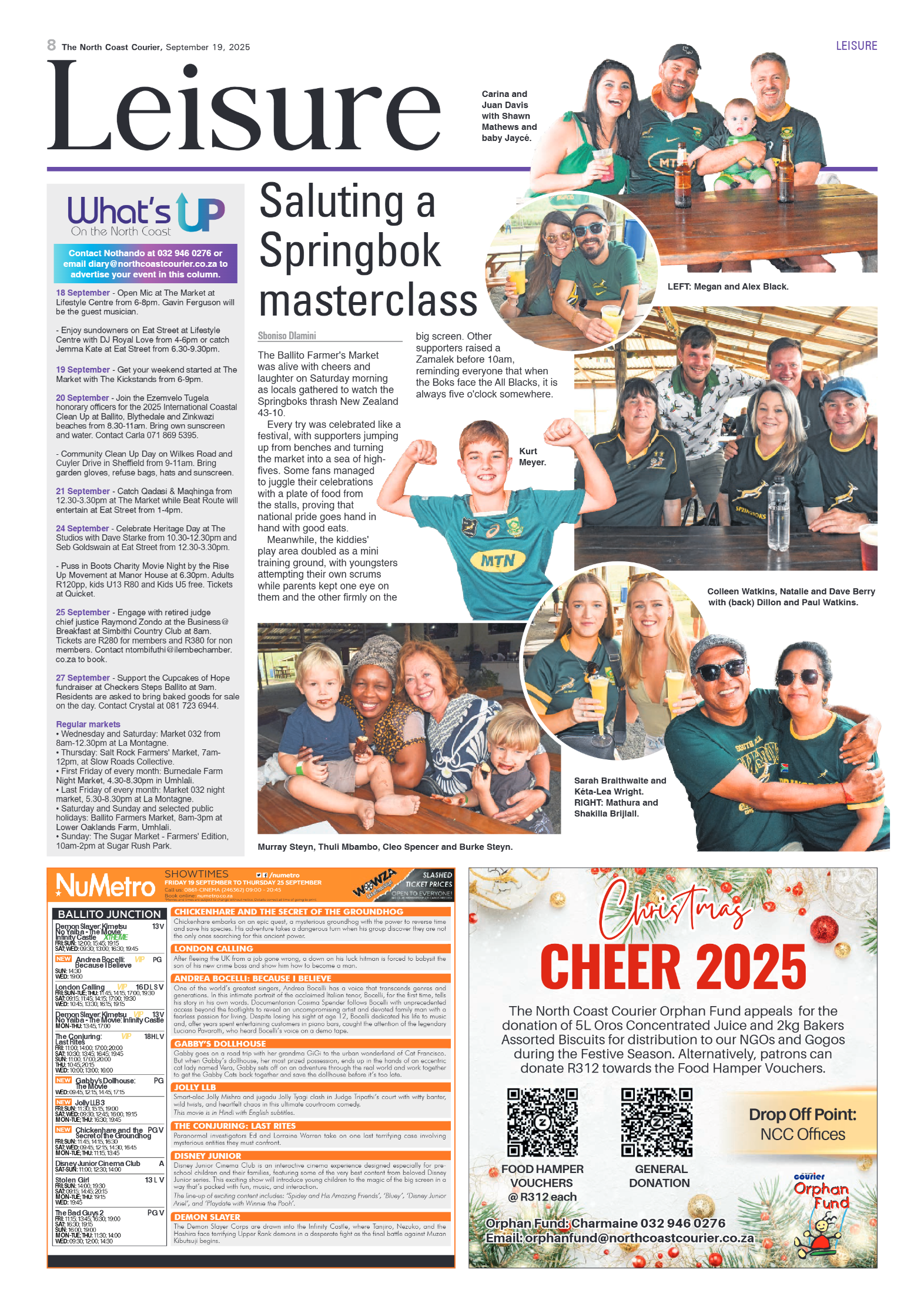 The North Coast Courier – 19 September 2025 page 8