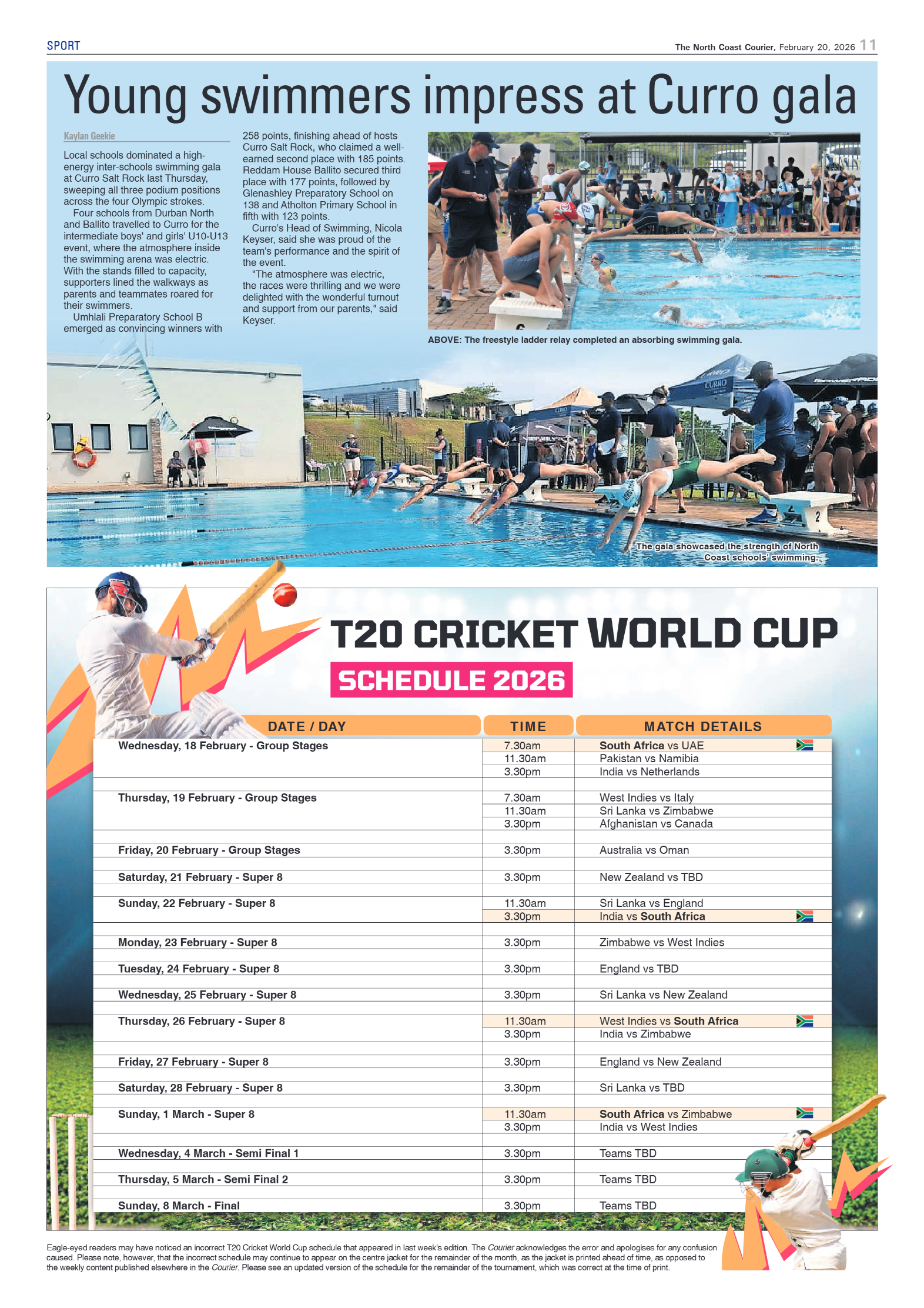 The North Coast Courier – 20 February 2026 page 11