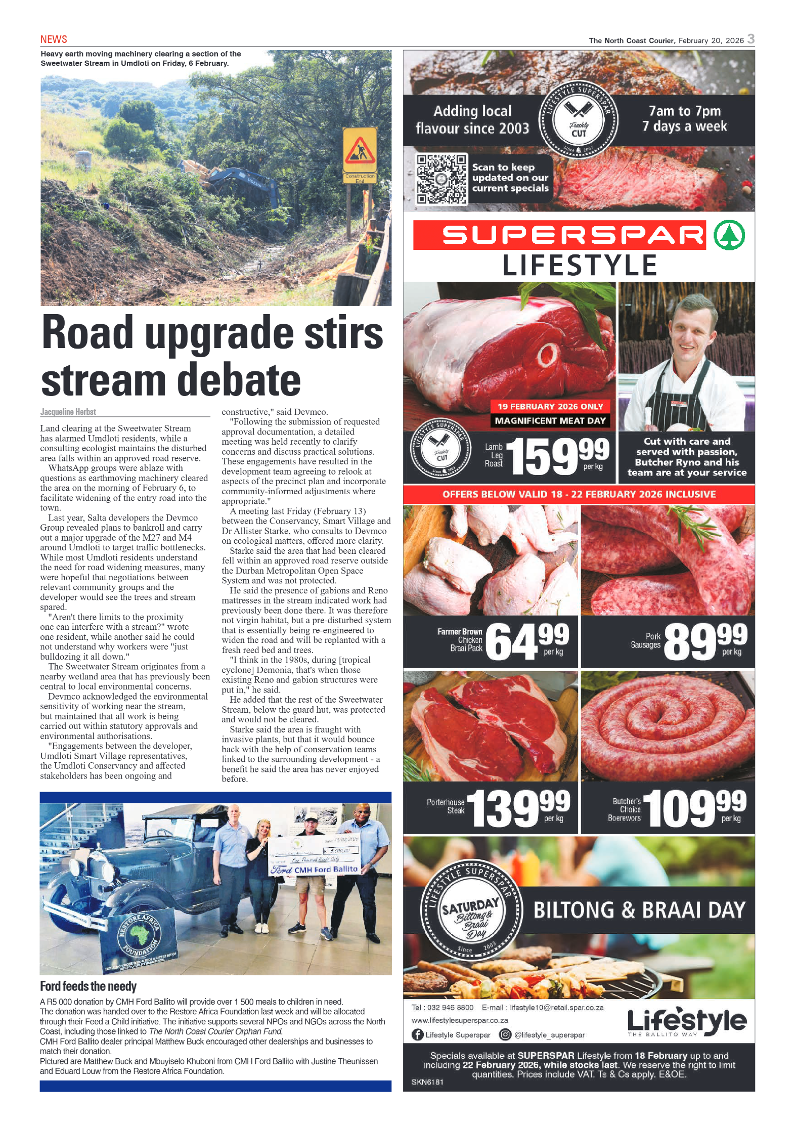 The North Coast Courier – 20 February 2026 page 3