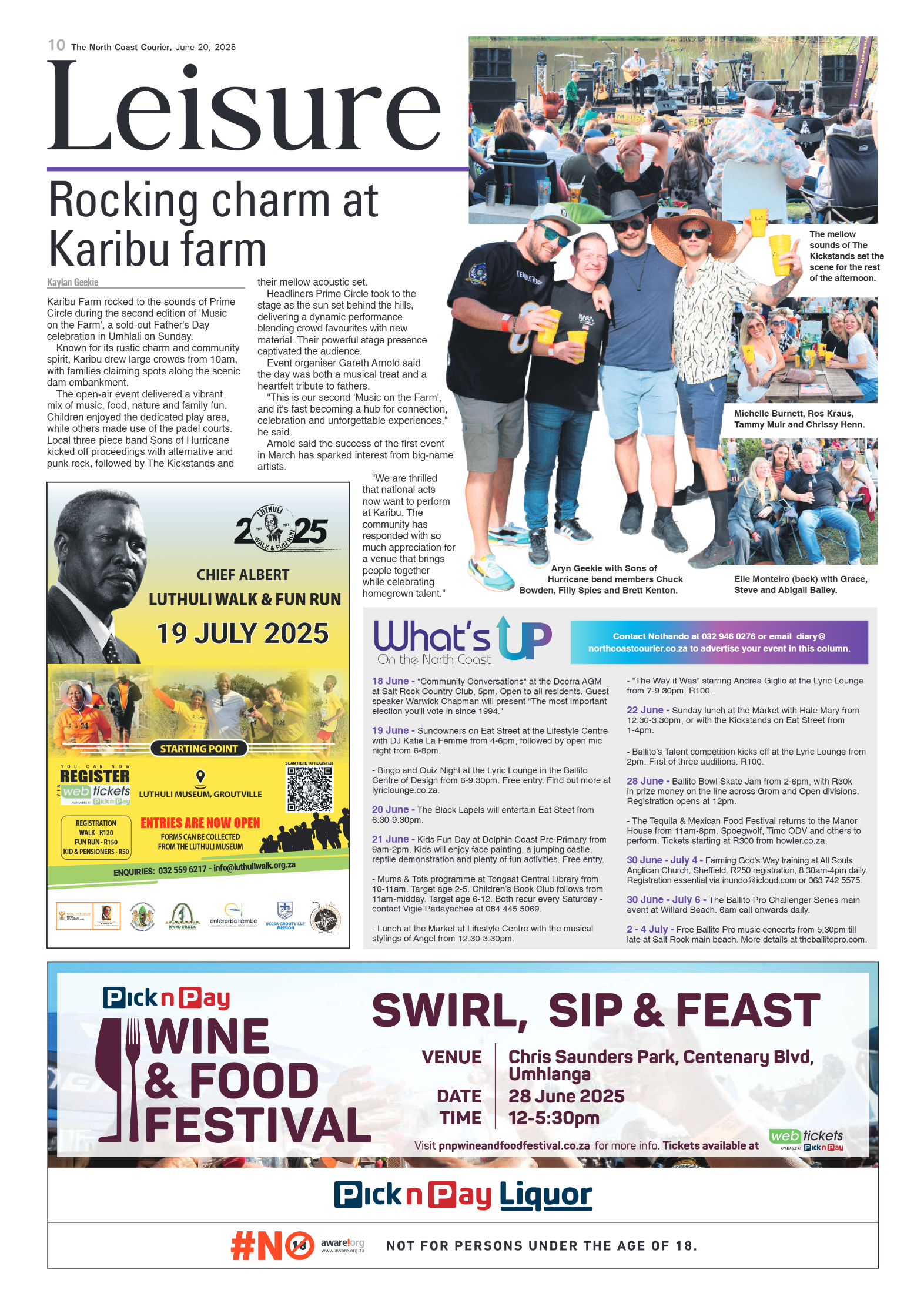 The North Coast Courier – 20 June 2025 page 10