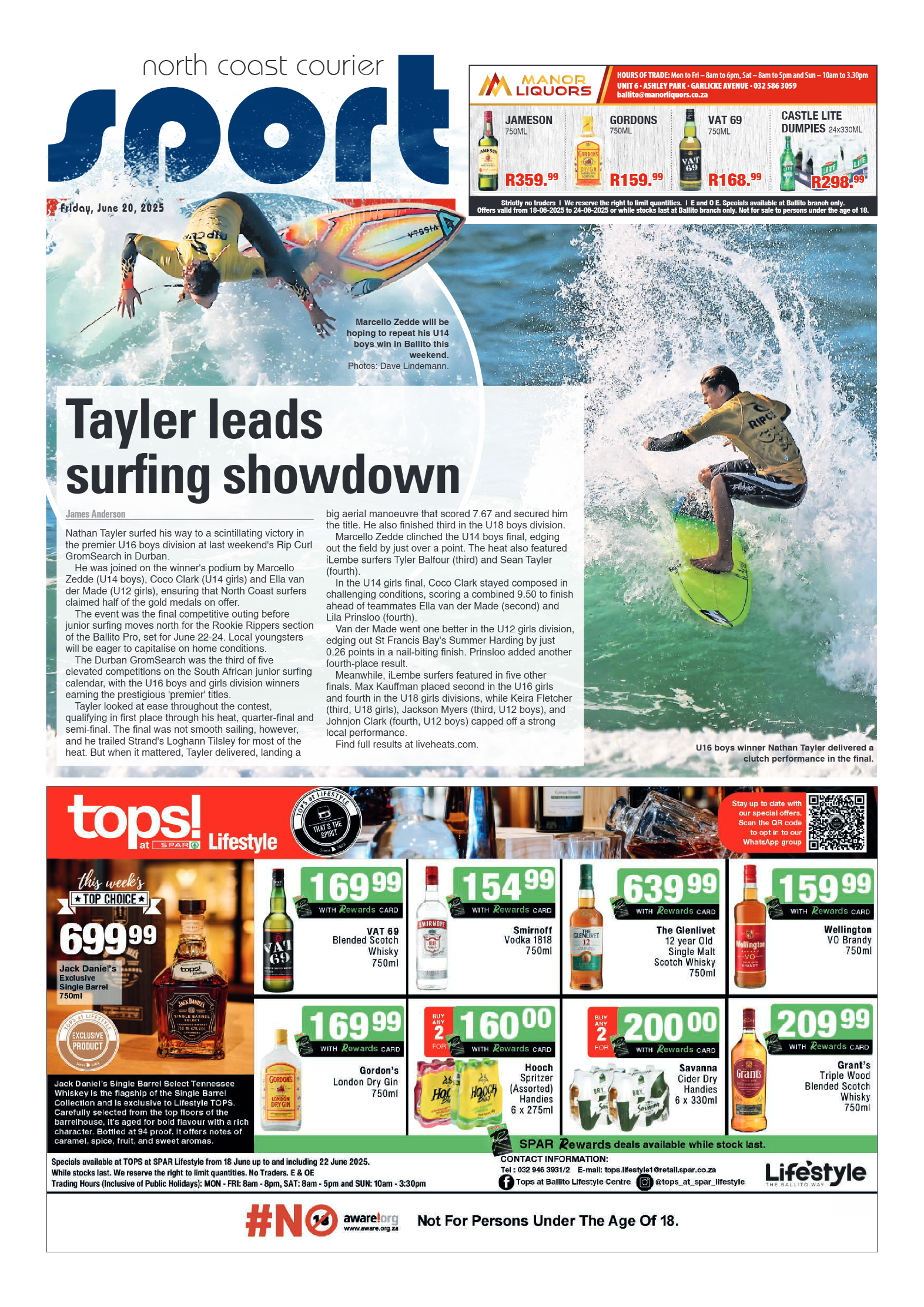 The North Coast Courier – 20 June 2025 page 16