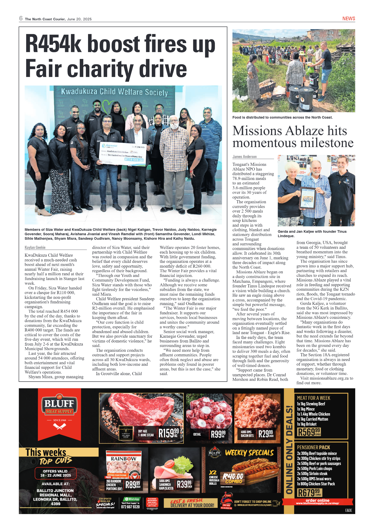 The North Coast Courier – 20 June 2025 page 6