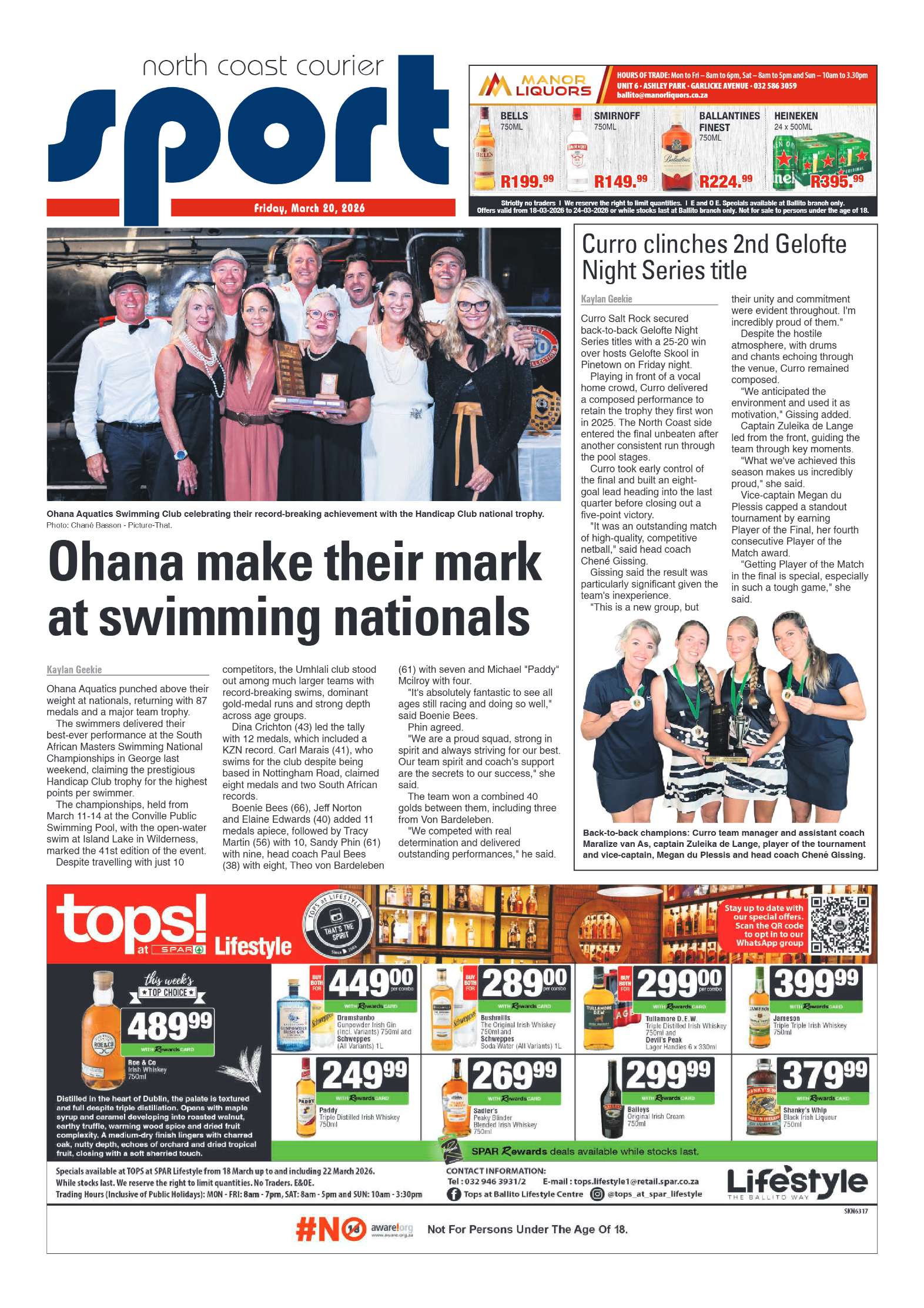 The North Coast Courier – 20 March 2026 page 12