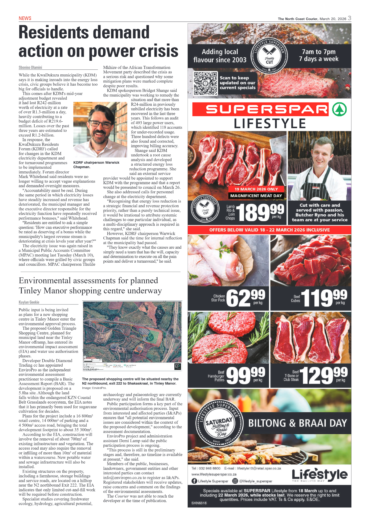 The North Coast Courier – 20 March 2026 page 3