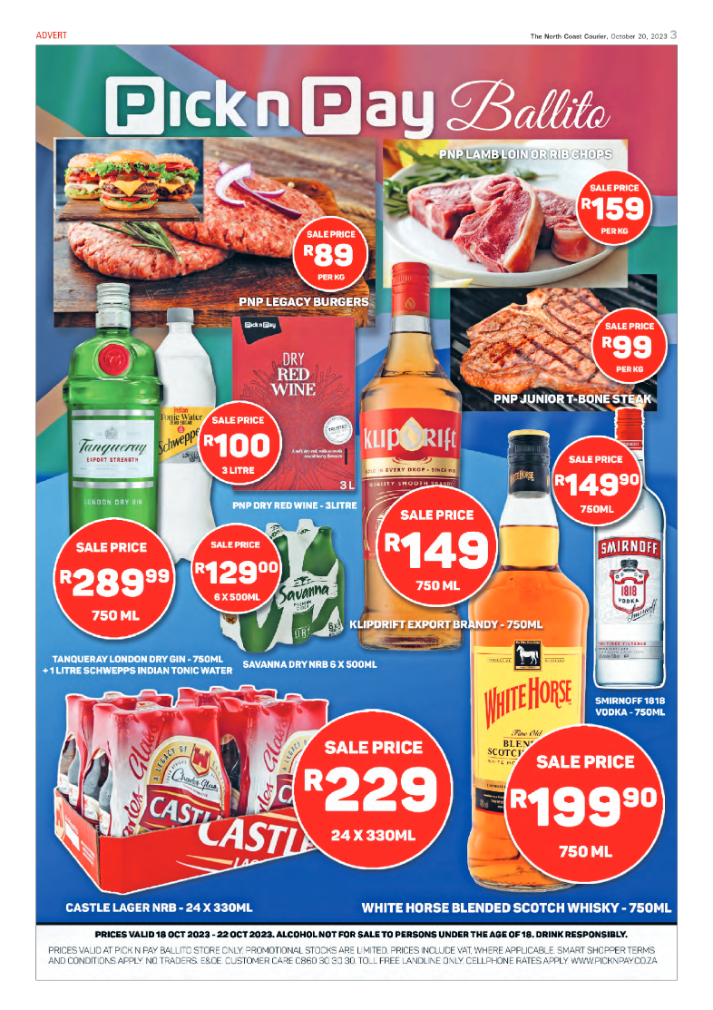 The North Coast Courier 20 October 2023 page 3