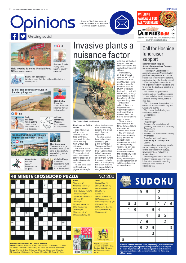 The North Coast Courier 20 October 2023 page 8