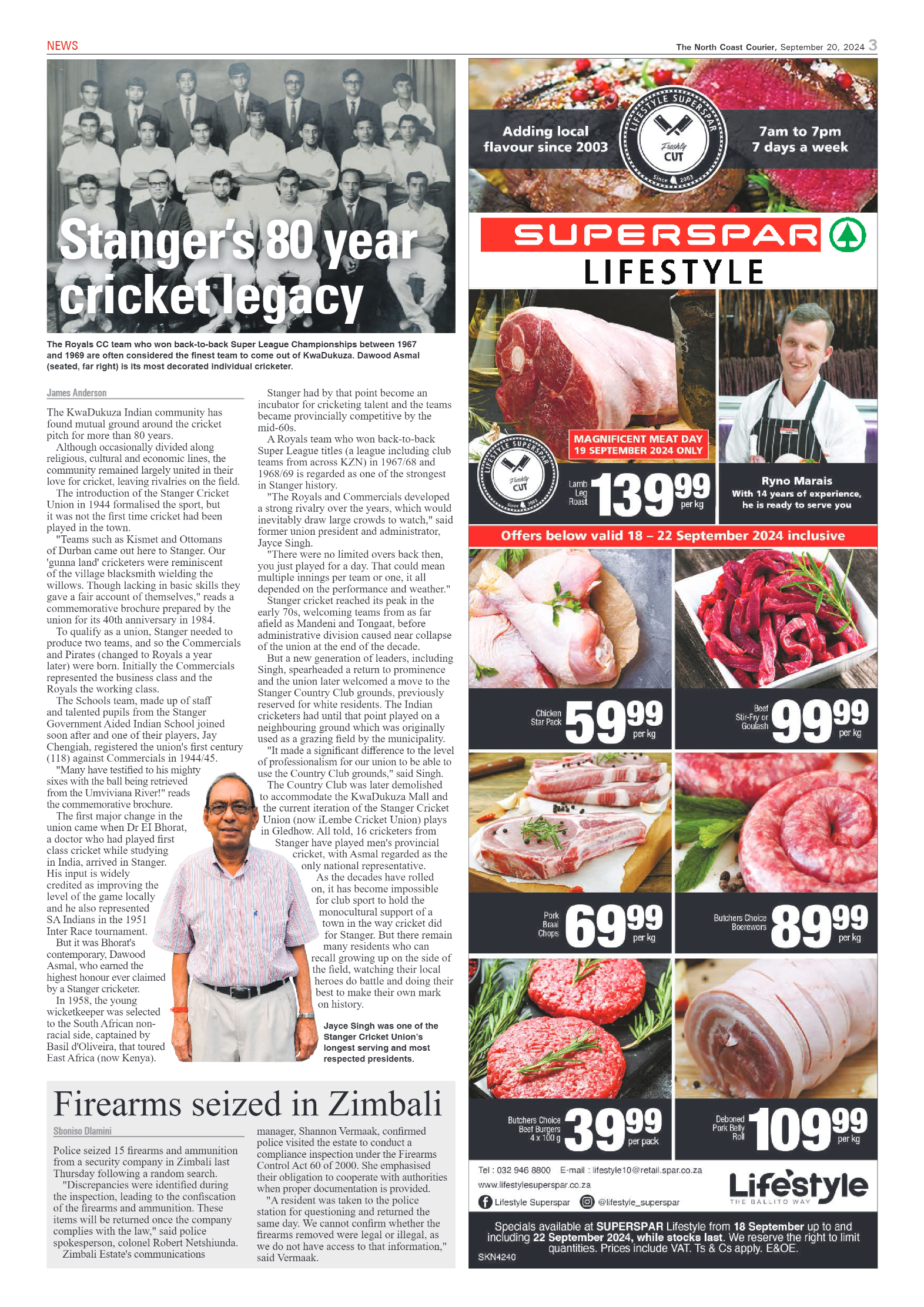 The North Coast Courier – 20 September 2024 page 3