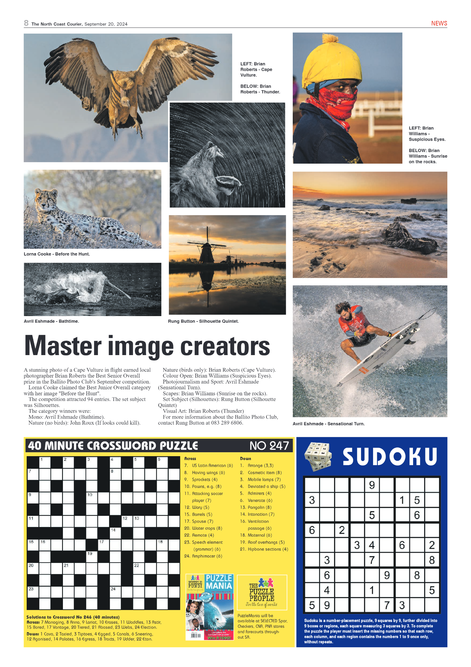 The North Coast Courier – 20 September 2024 page 8