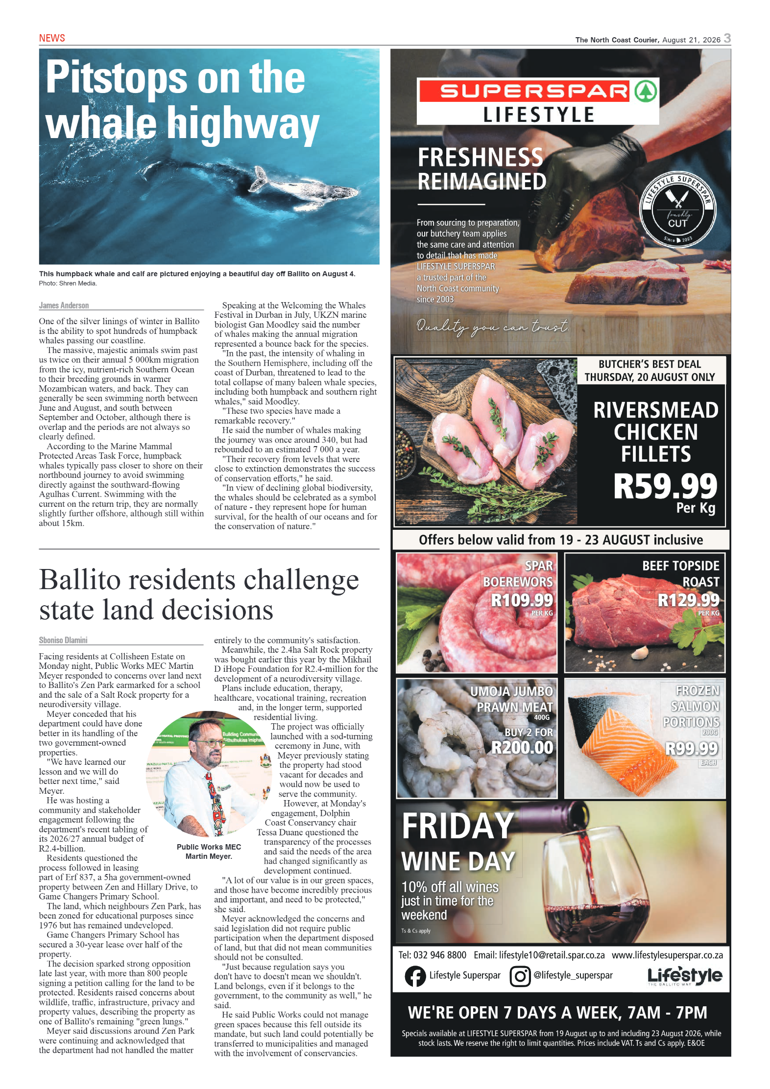 The North Coast Courier – 21 August 2026 page 3