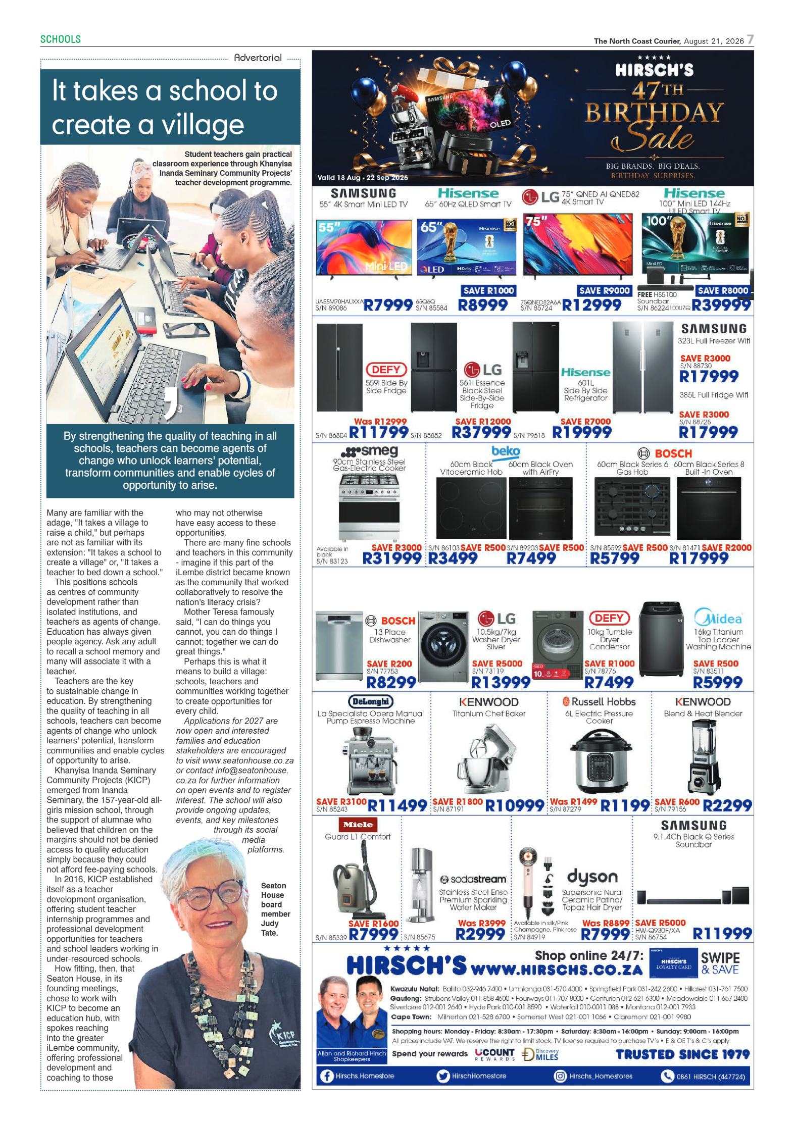 The North Coast Courier – 21 August 2026 page 7