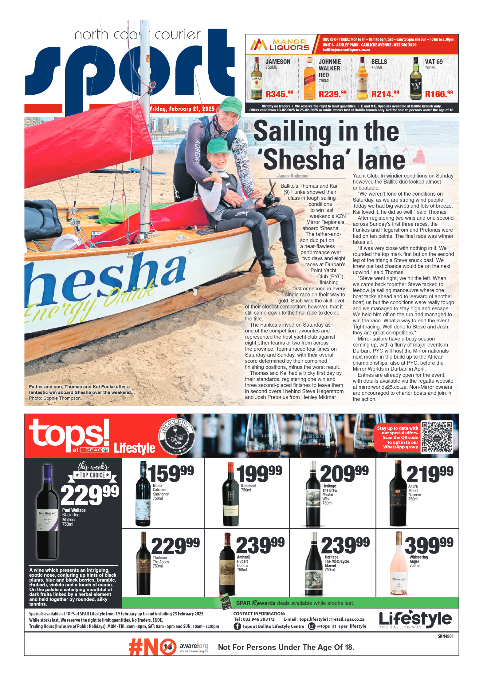 The North Coast Courier – 21 February 2025 page 16