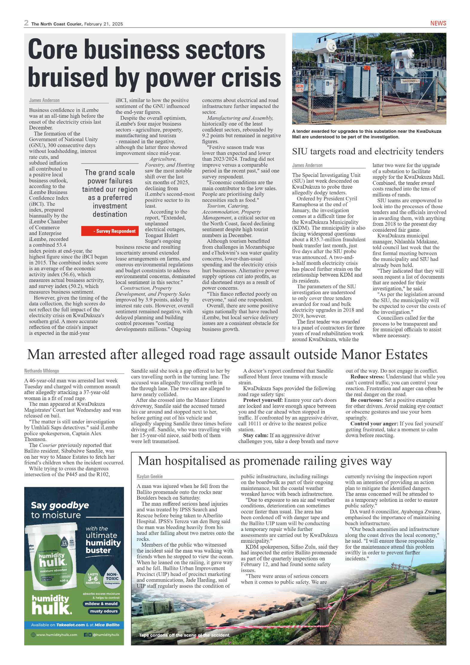 The North Coast Courier – 21 February 2025 page 2