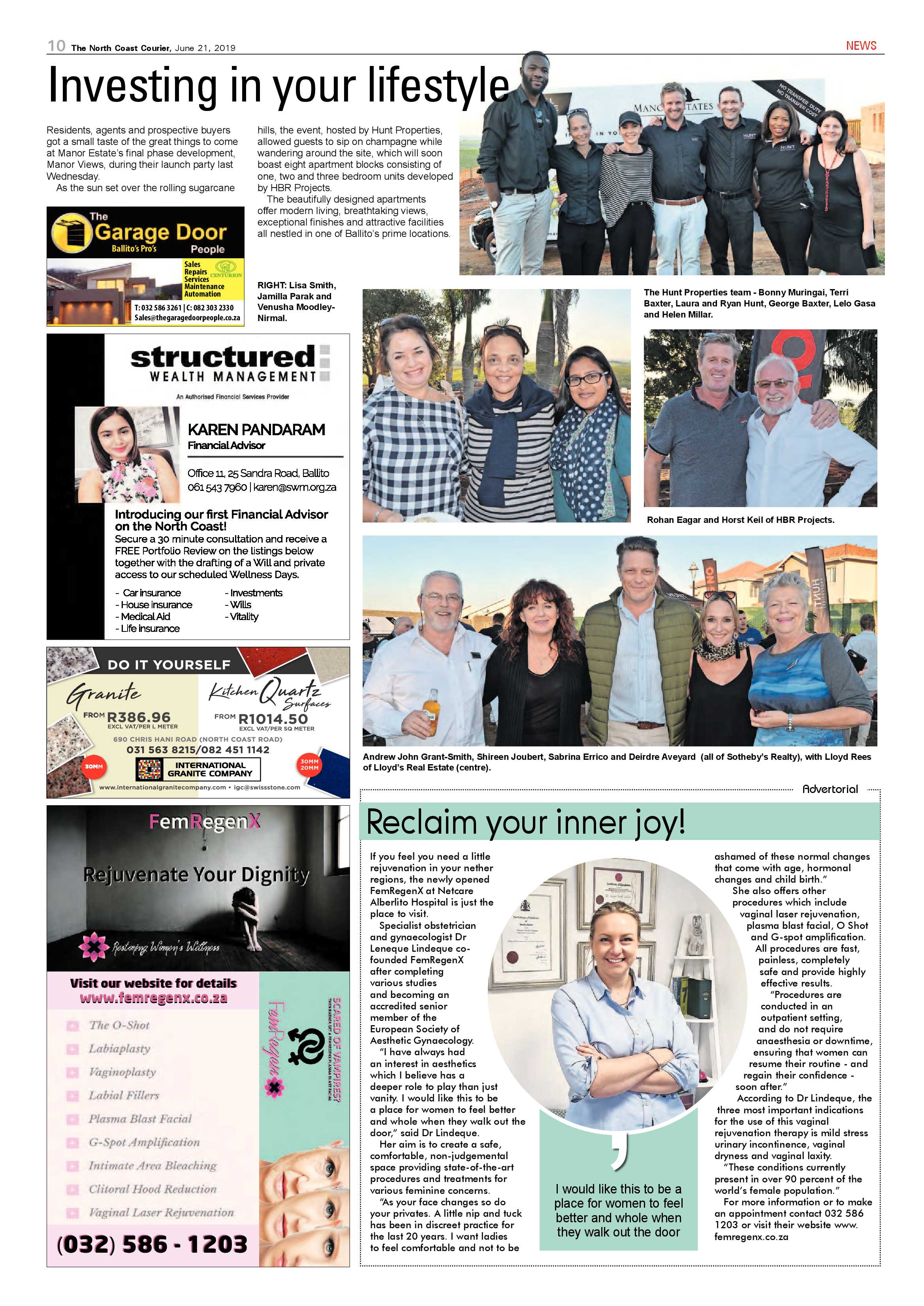 The North Coast Courier 21 June 2019 page 10