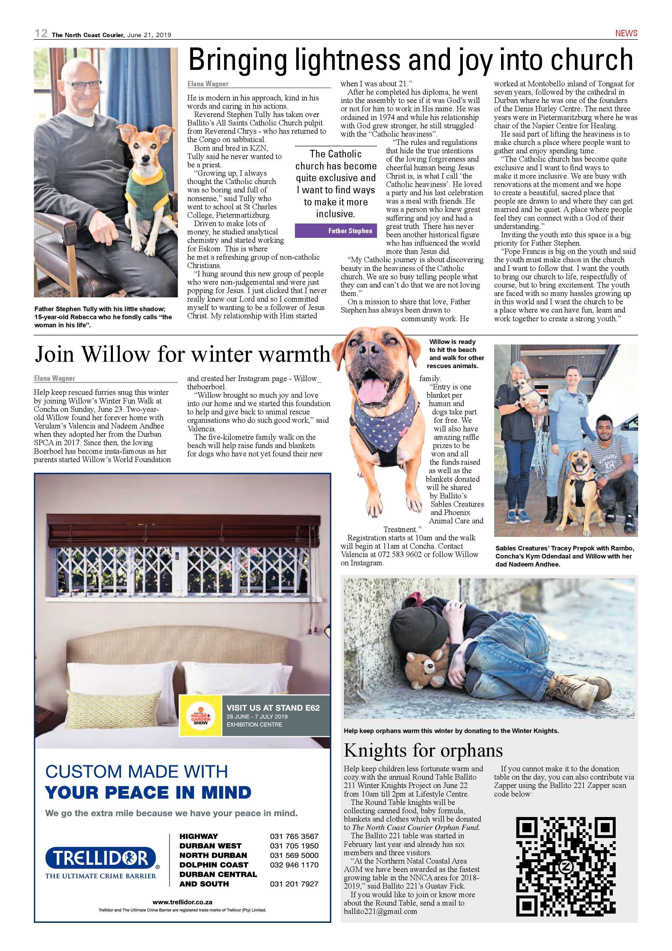 The North Coast Courier 21 June 2019 page 12