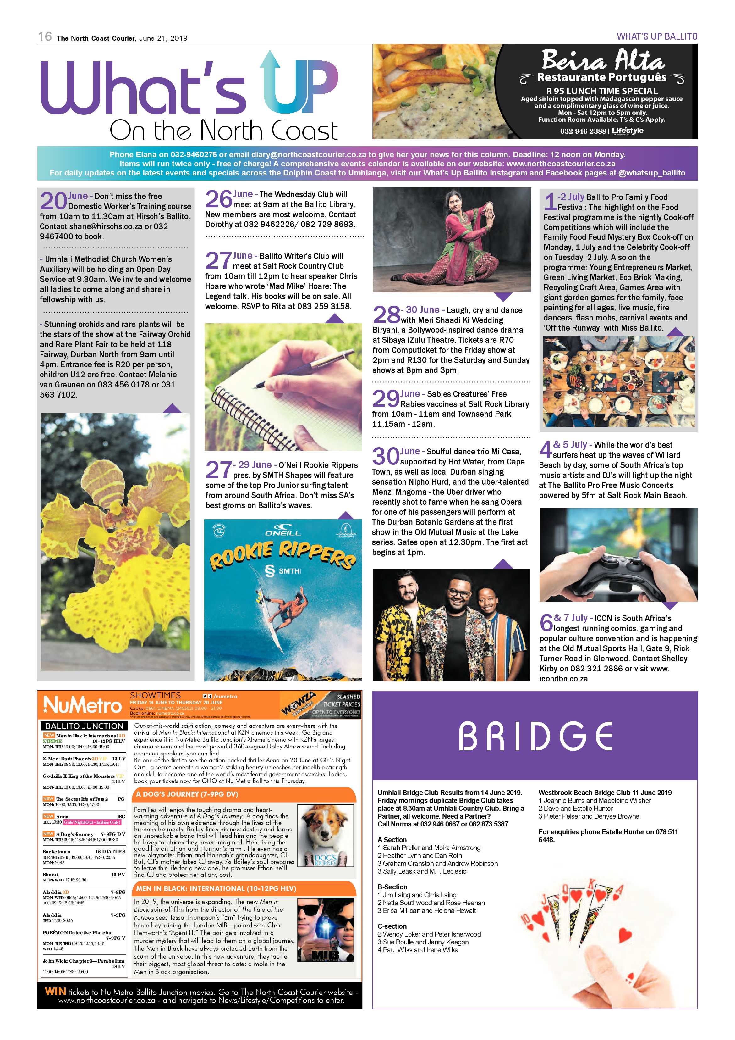 The North Coast Courier 21 June 2019 page 16