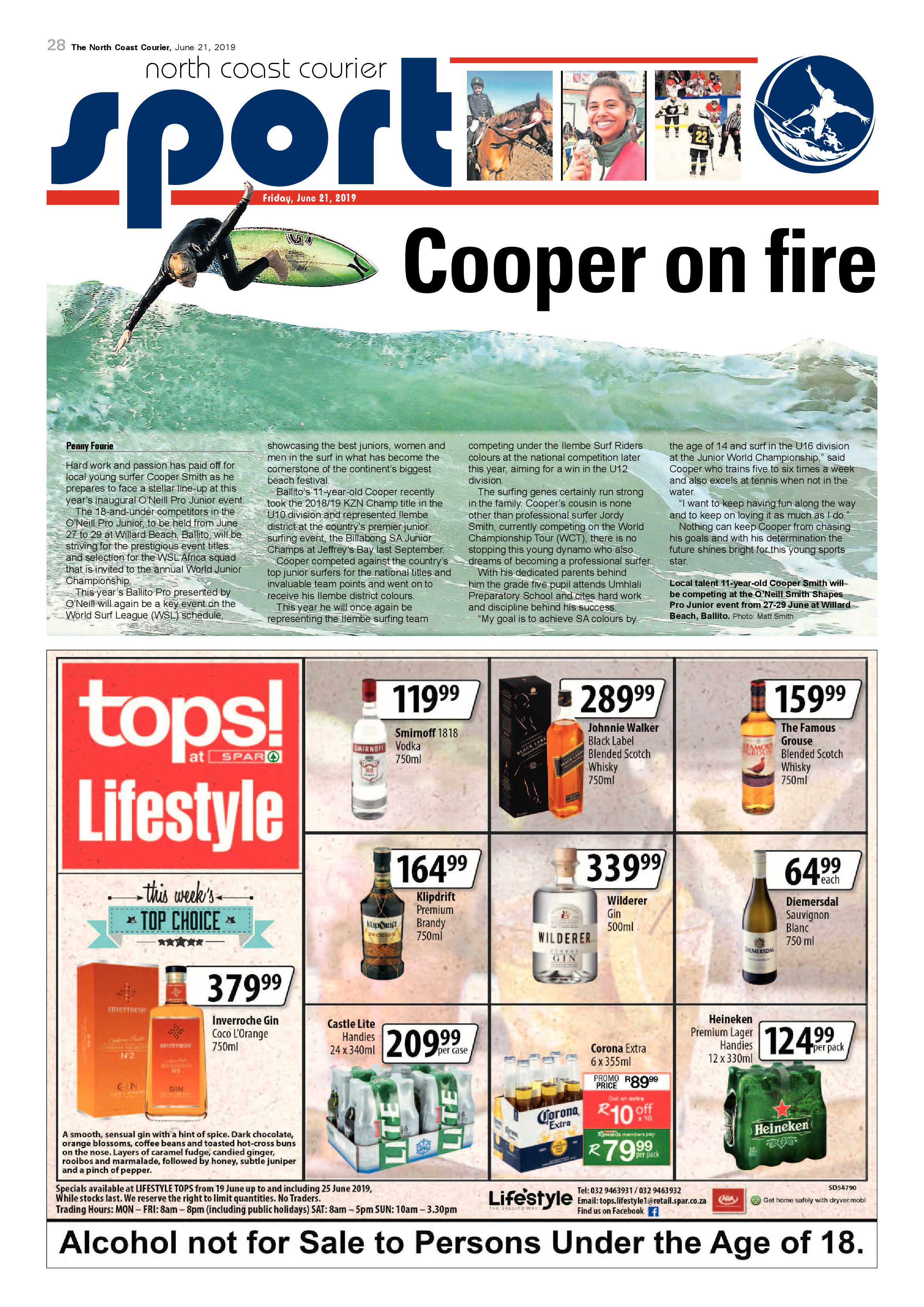The North Coast Courier 21 June 2019 page 28