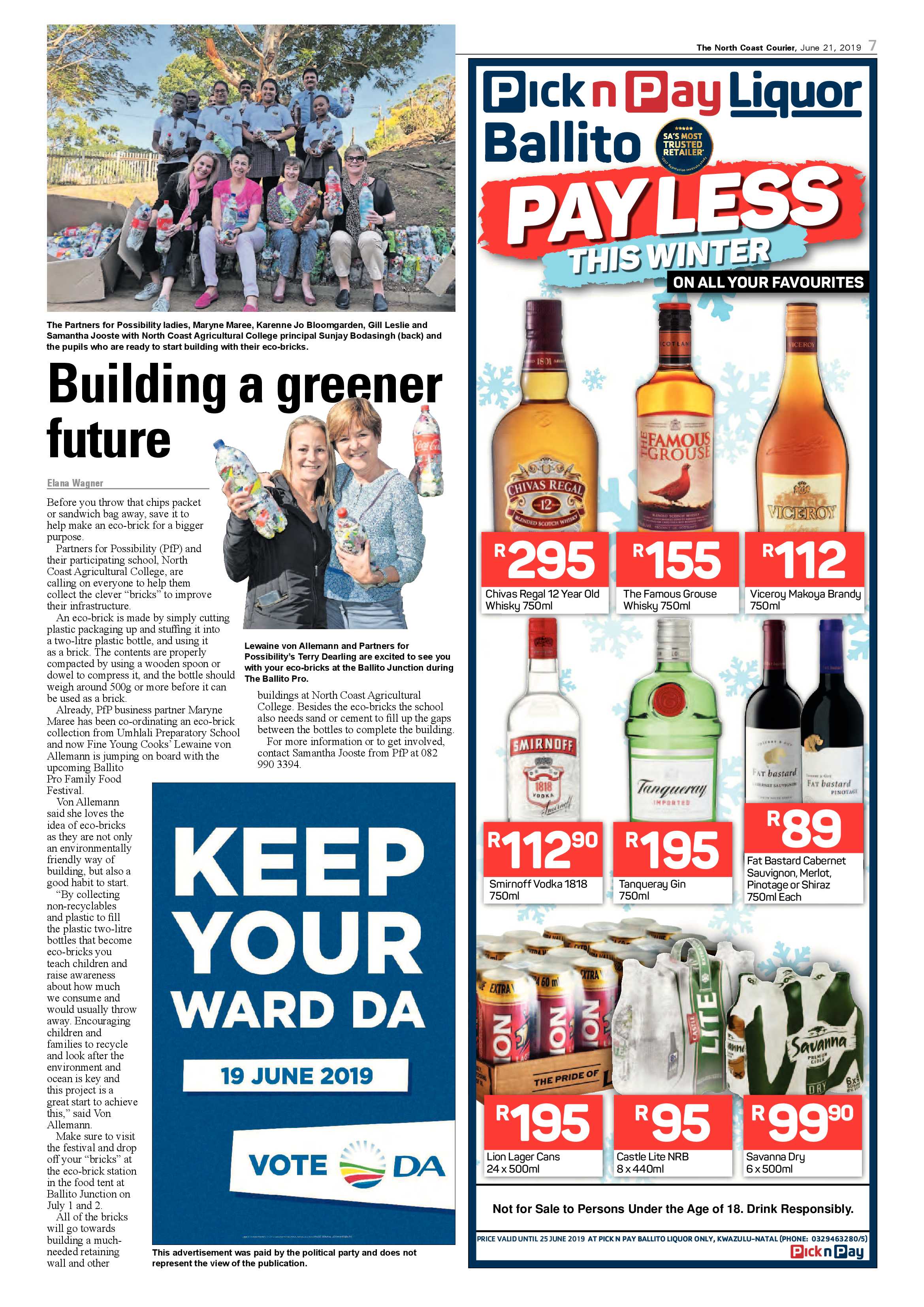 The North Coast Courier 21 June 2019 page 7