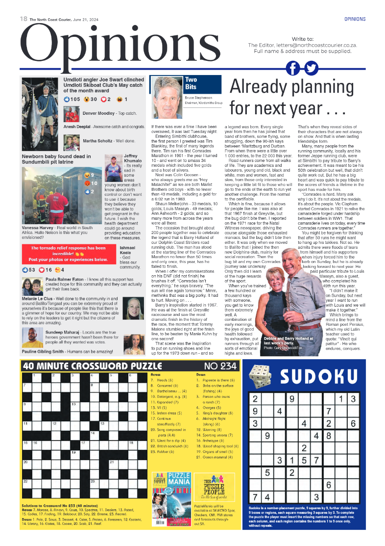 The North Coast Courier – 21 June 2024 page 18