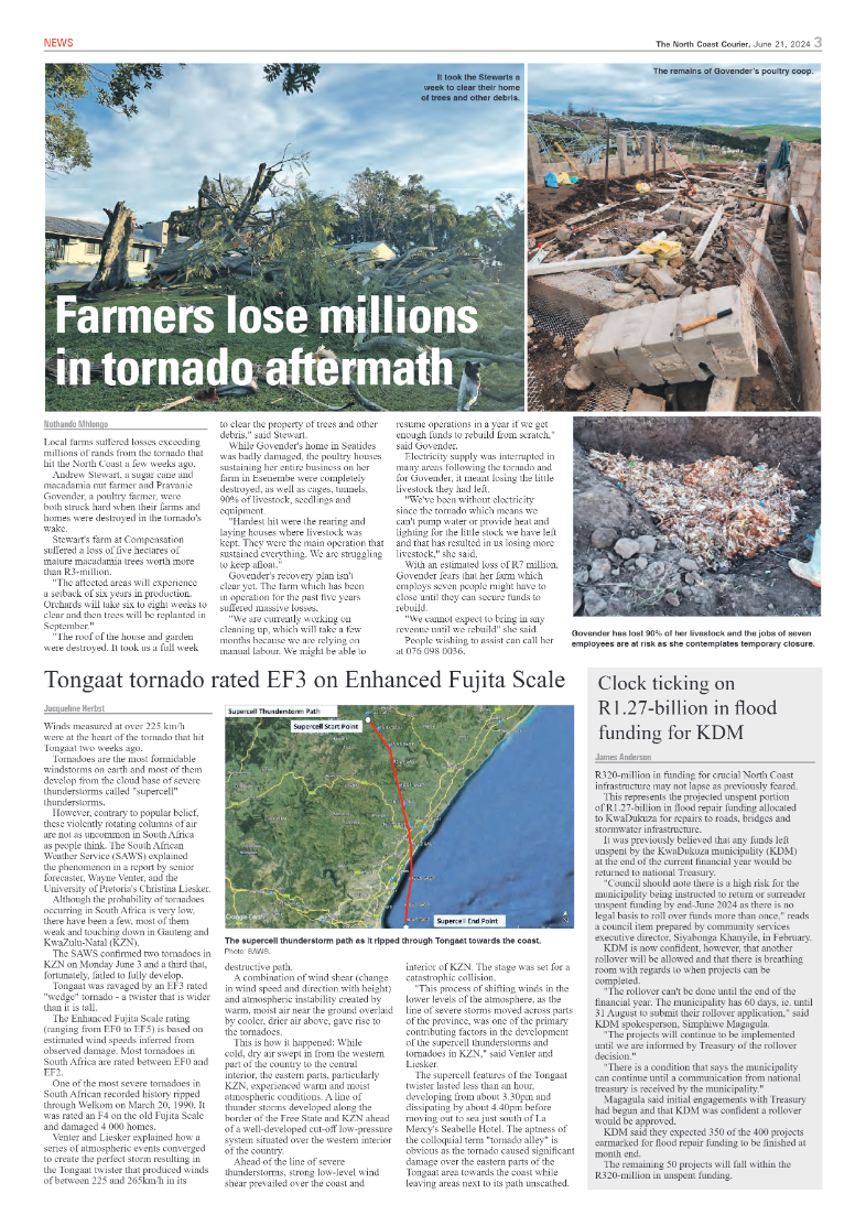 The North Coast Courier – 21 June 2024 page 3