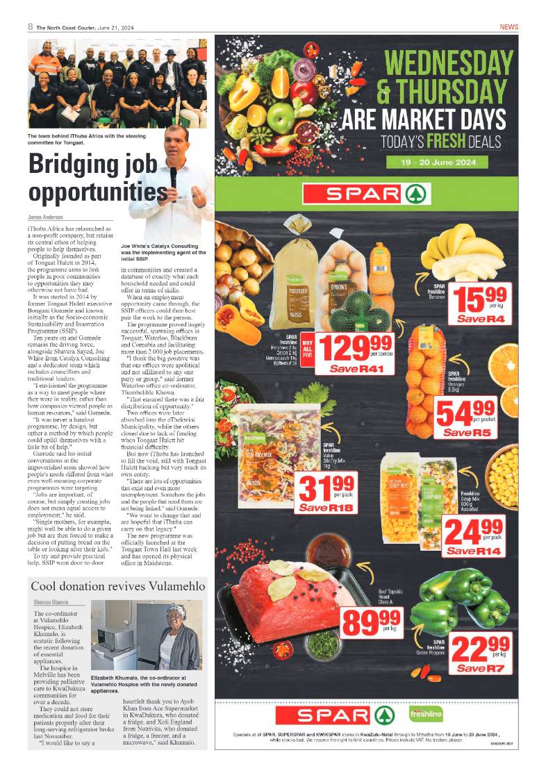 The North Coast Courier – 21 June 2024 page 8