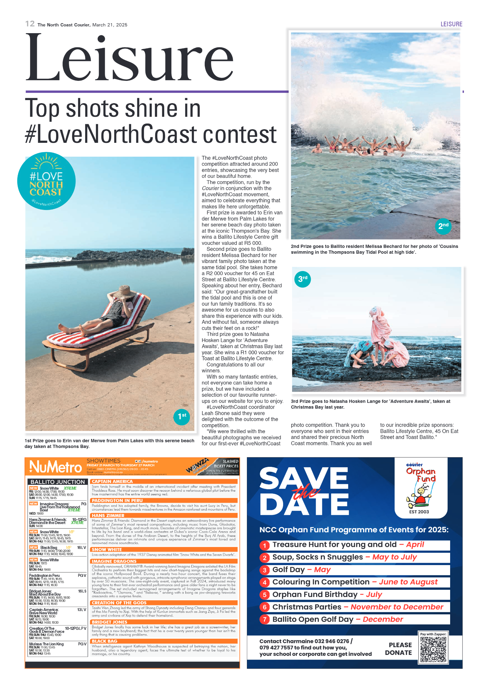 The North Coast Courier – 21 March 2025 page 12